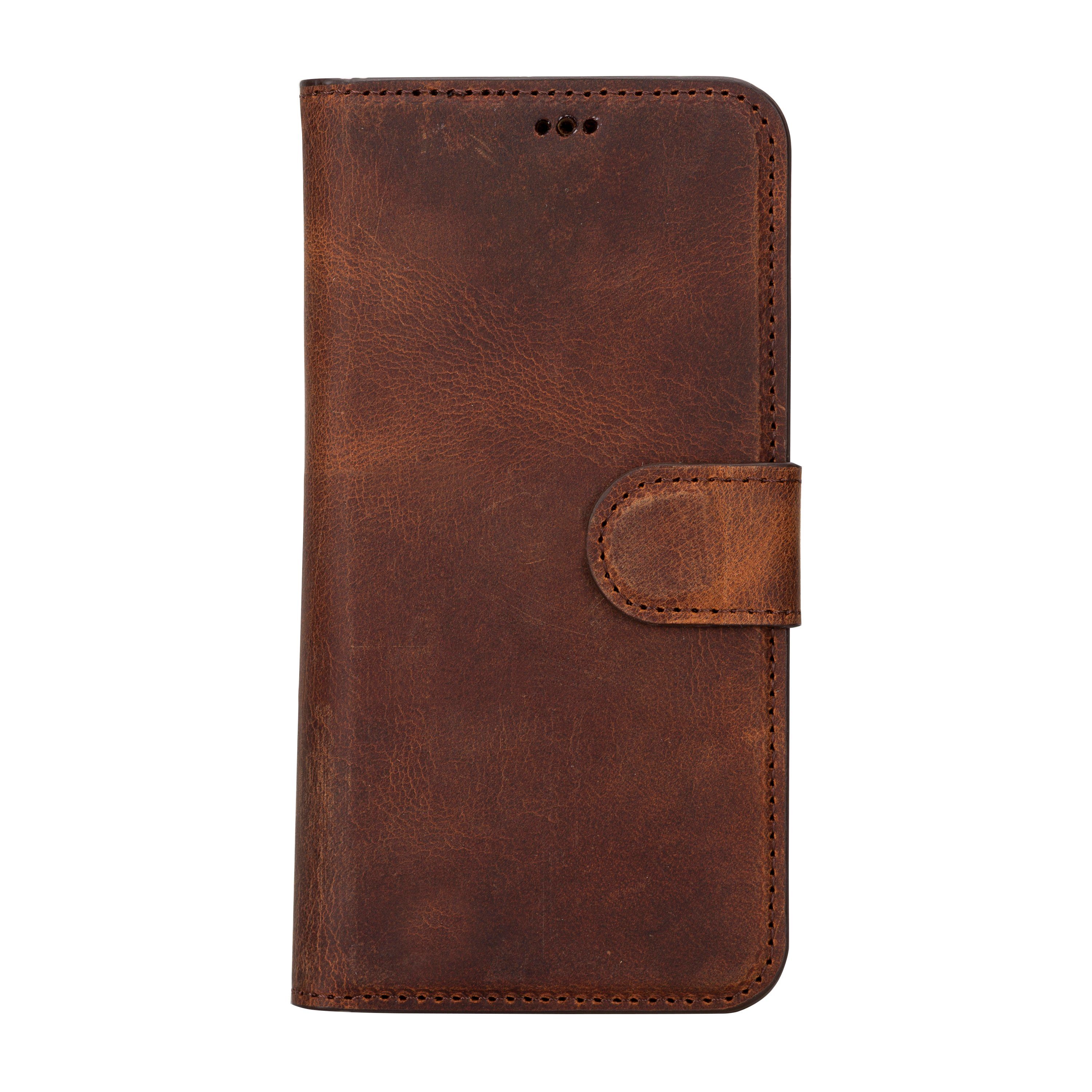 Renna Leather Handyhülle iPhone 15 Alle Modelle Echtes Leder abnehmbare Handyhülle – Bild 3 von 5