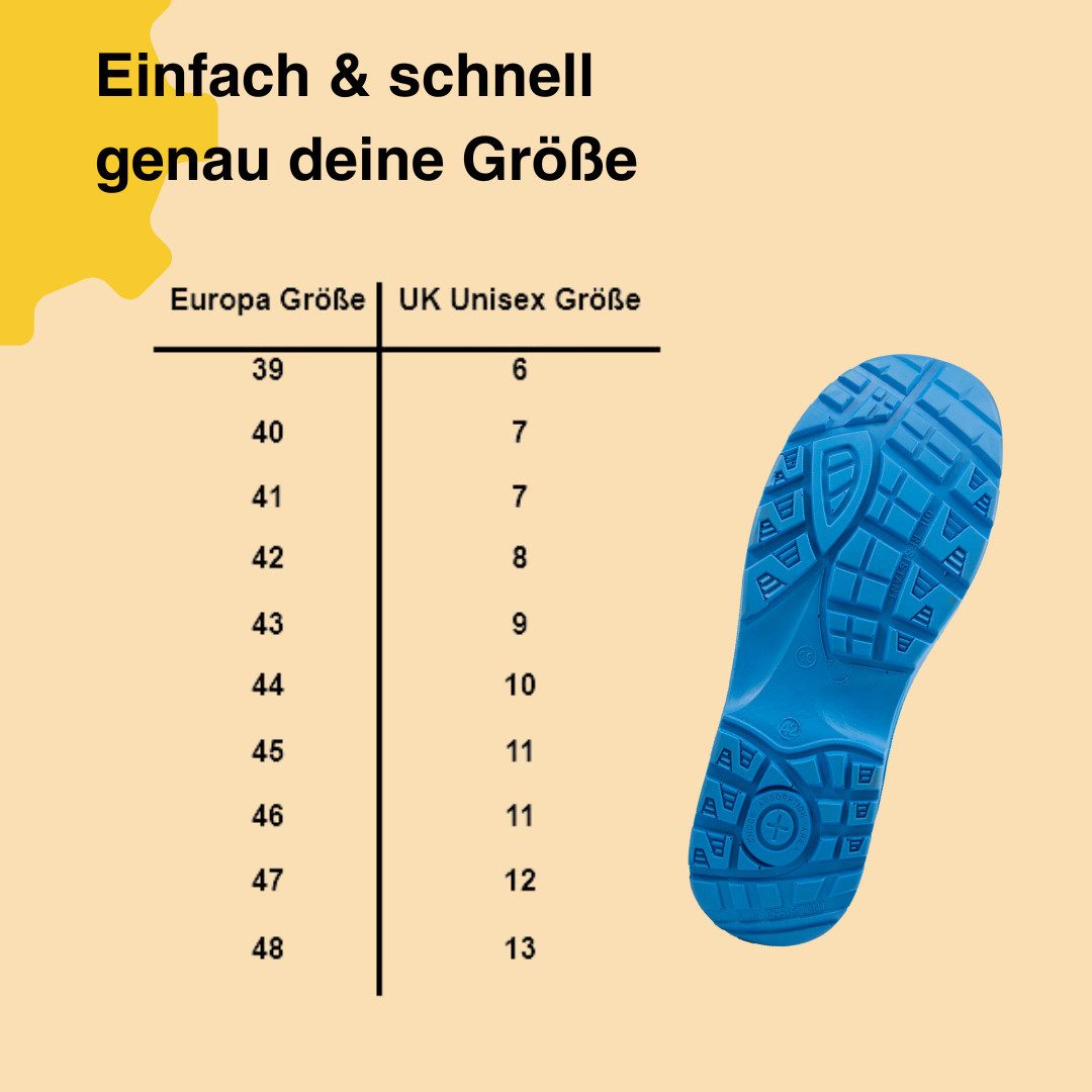 Workpower S3 Avenhorn Sicherheitsschuh mit metallfreiem Durchtrittsschsutz und wasserbeständigem Leder – Bild 5 von 5