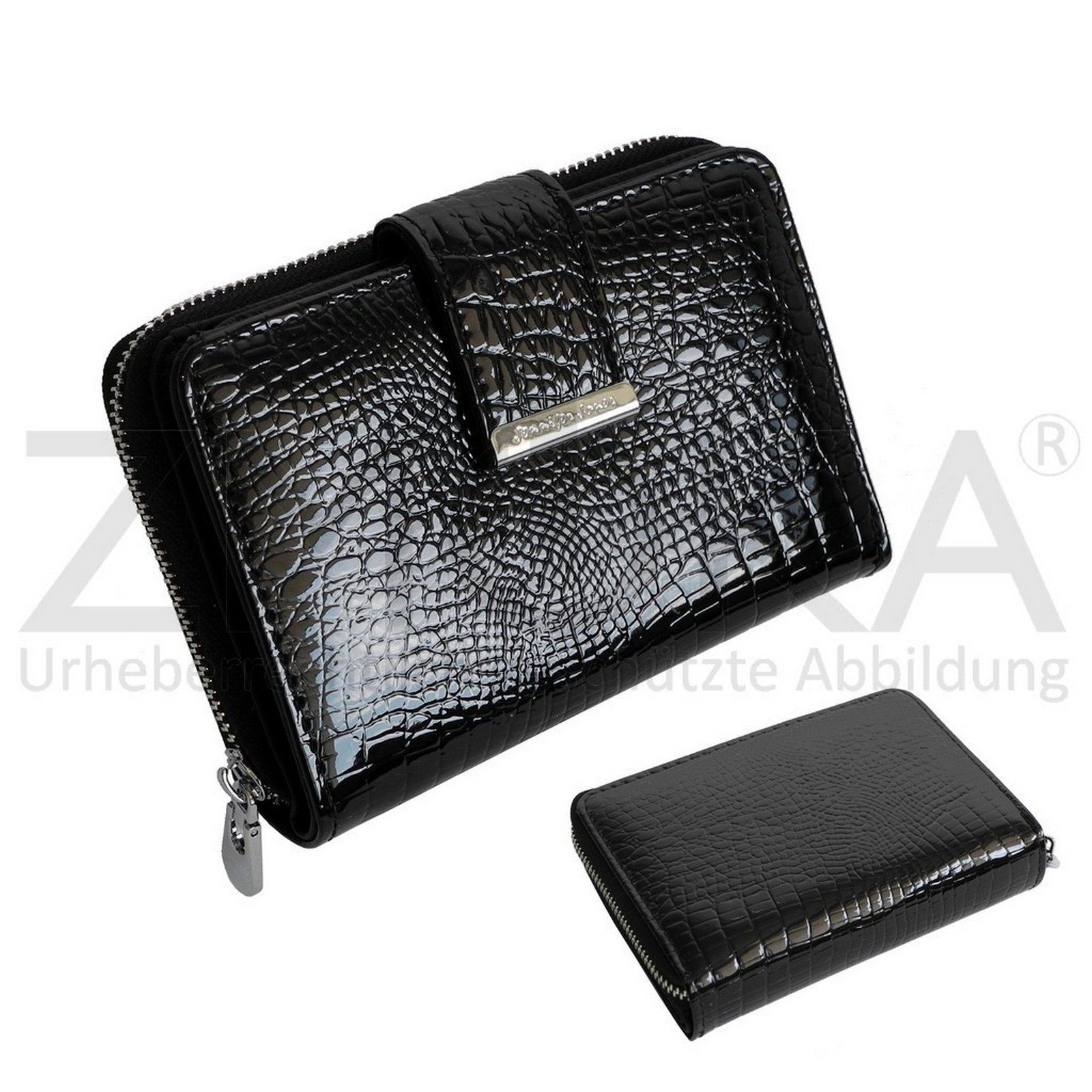 Jennifer Jones Geldbörse Jennifer Jones - Leder Damen Geldbörse Portemonnai günstig online kaufen