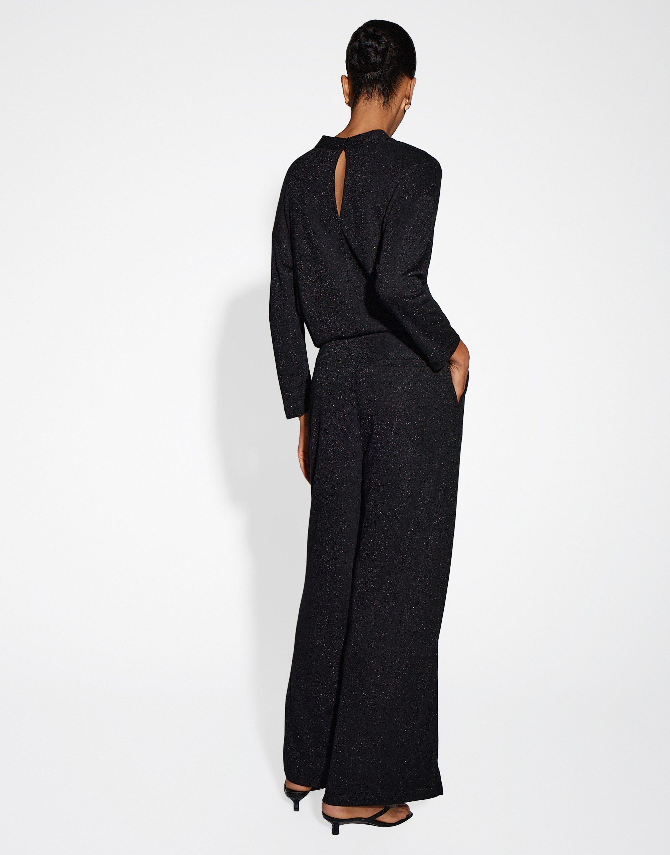 someday Jumpsuit CUVALY aus Jersey mit Glanz Effekt
