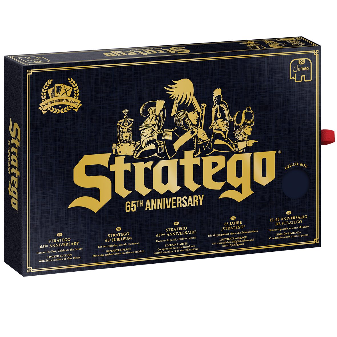 Jumbo Spiele Spiel, Strategiespiel 19945 Stratego 65 Jahre Jubiläumsversion