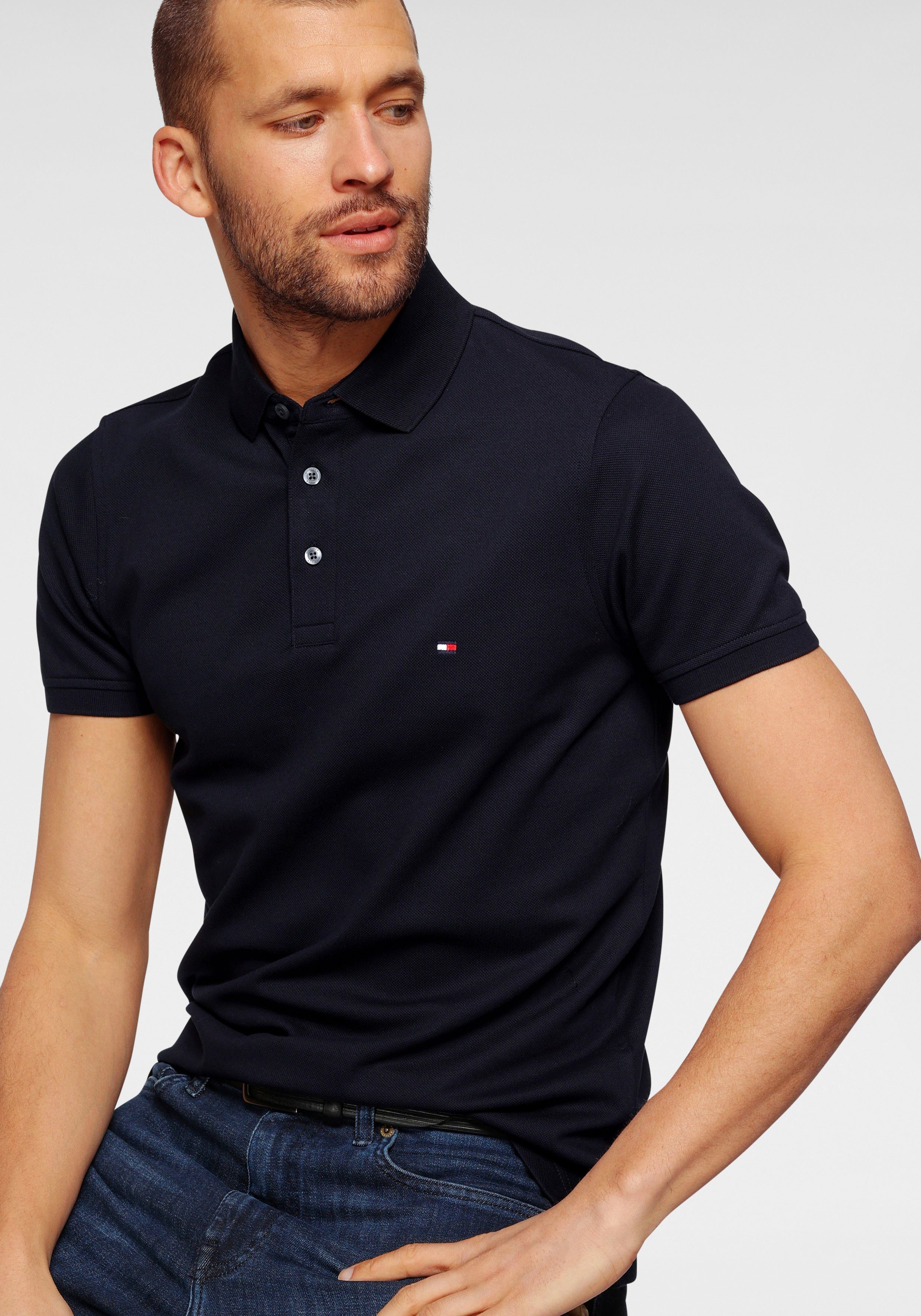 Tommy Hilfiger Poloshirt 1985 SLIM POLO günstig online kaufen