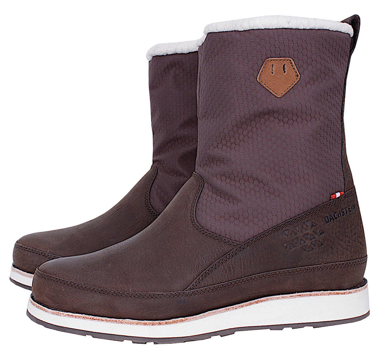 Dachstein Ocean Mid Winterstiefel warmes Fleece Innenfutter, rutschfeste Laufsohle