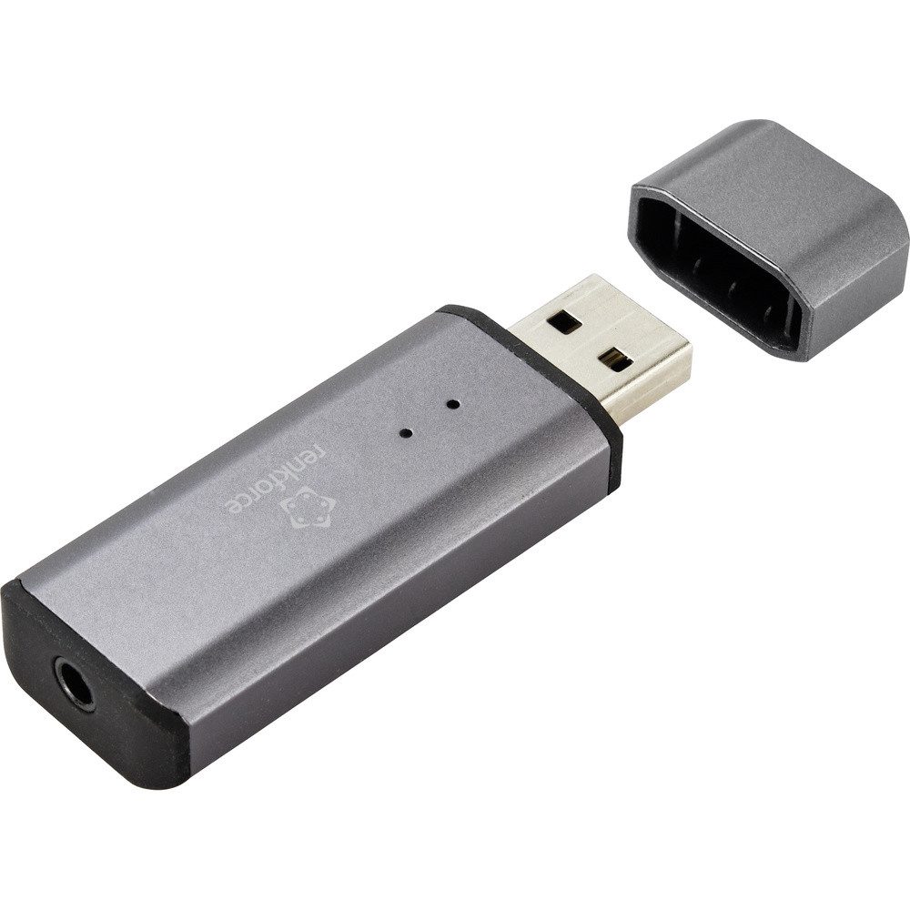 Renkforce Renkforce RF-UHA-300 Kopfhörerverstärker Grau (matt) Kopfhörerverstärker