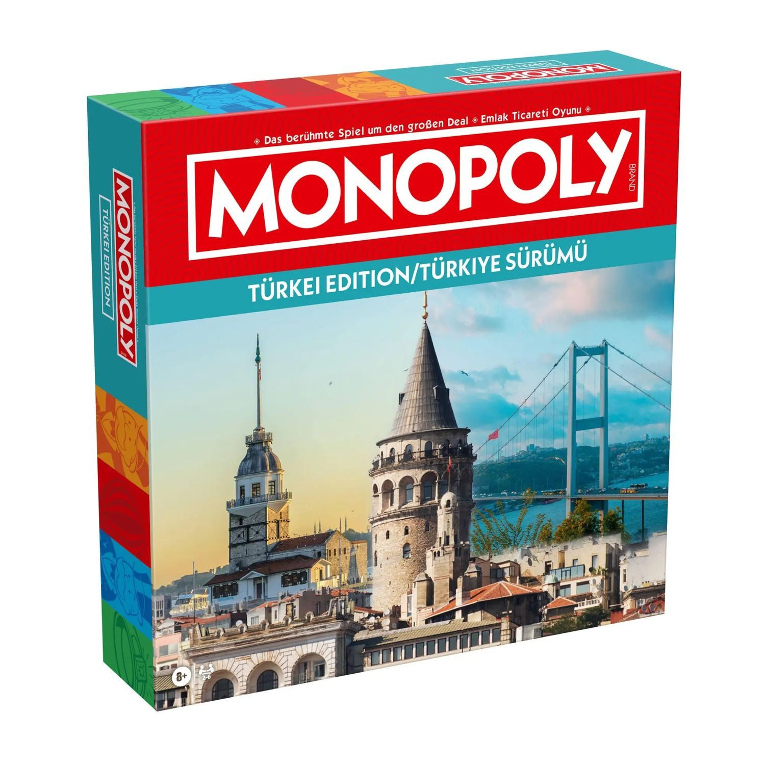 Winning Moves Spiel Monopoly Türkei Edition / Türkiye Sürümü