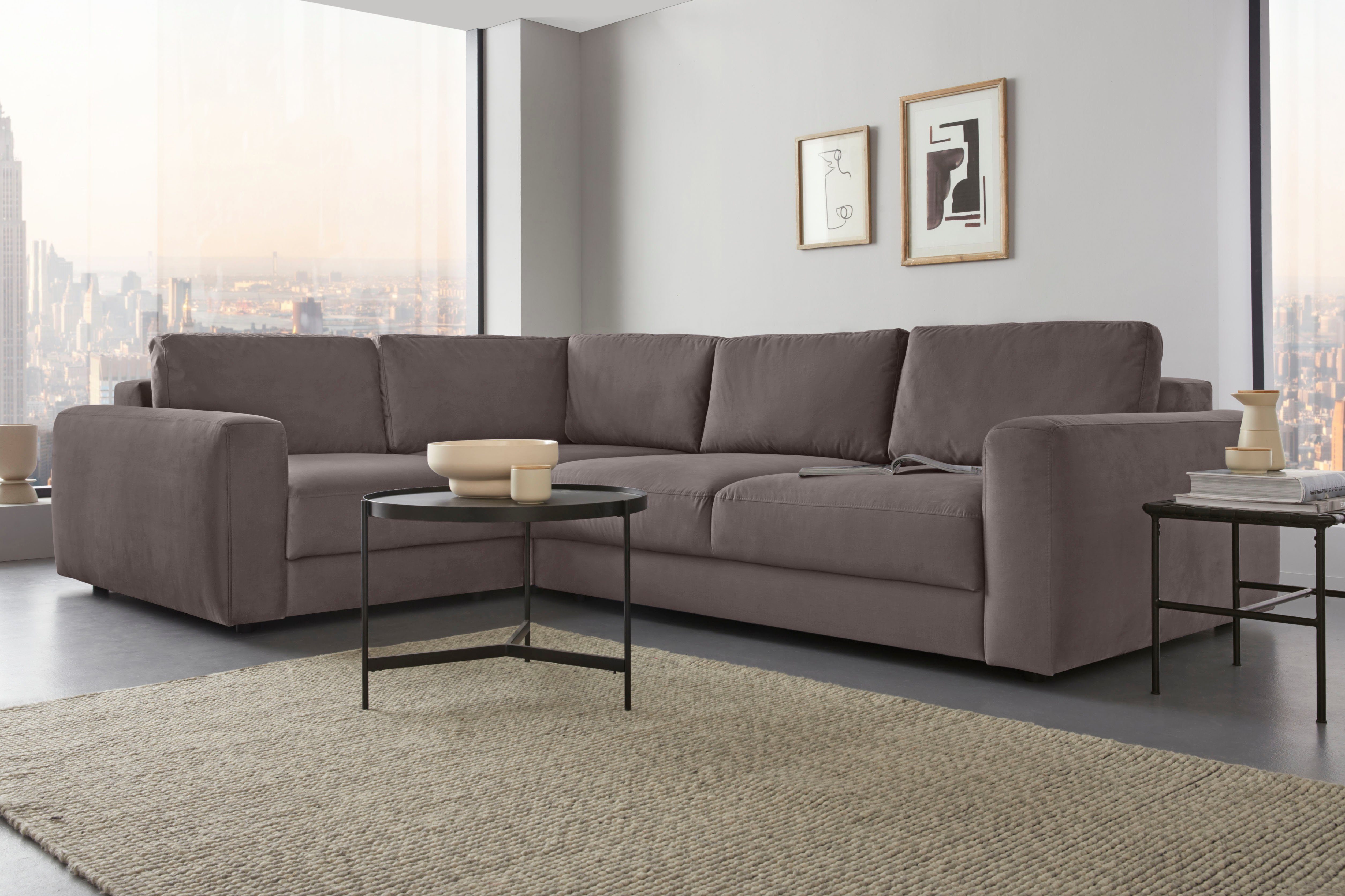 Places of Style Ecksofa Bloomfield, Breite günstig online kaufen