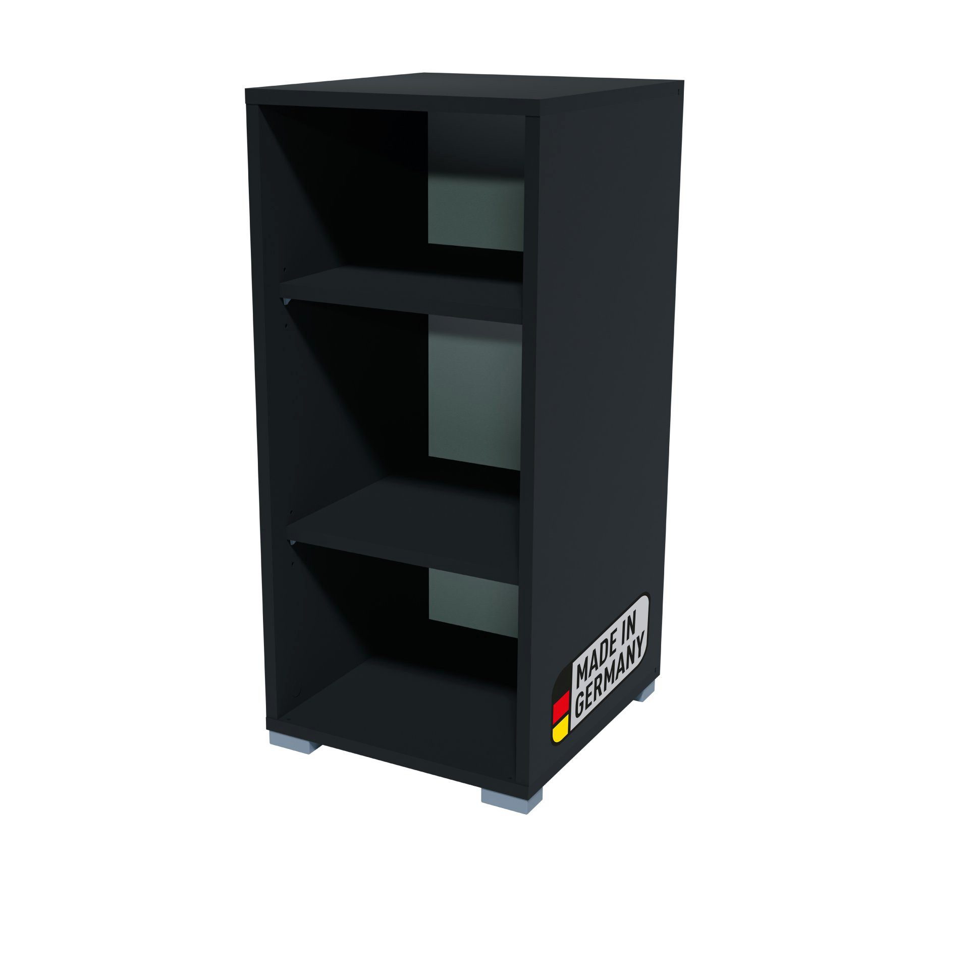 BADEDU Standregal Regal, Standregal, Bücherregal, Würfelregal, Kleinregal