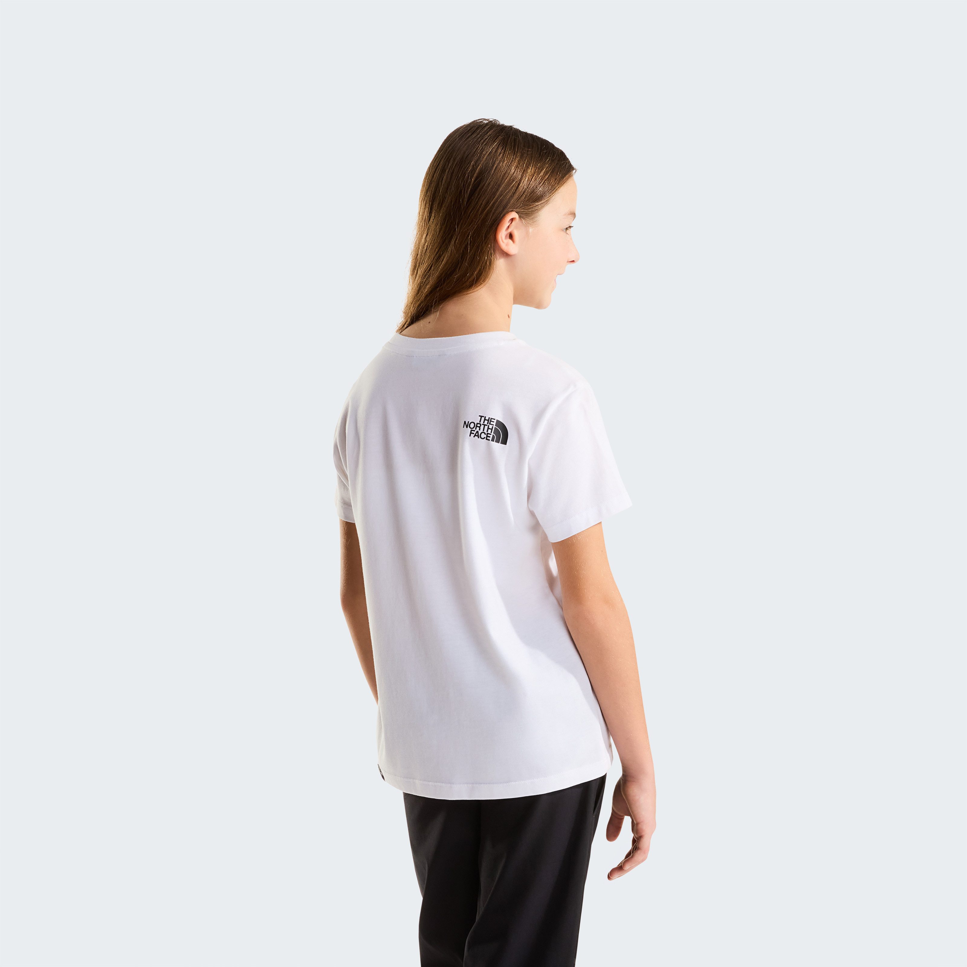 The North Face T-Shirt TEEN SIMPLE DOME REGULAR SS TEE für Jugendliche, sportlicher Stil, Kurzarm, mit Rundhalsausschnitt