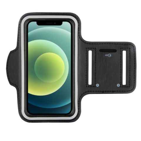 CoverKingz Handyhülle Sportarmband für Apple iPhone 12 Mini Armband Fitness Hülle Laufhülle, Sport Schutzhülle Schlüsselfach Handyhülle Jogging Schutztasche Etui