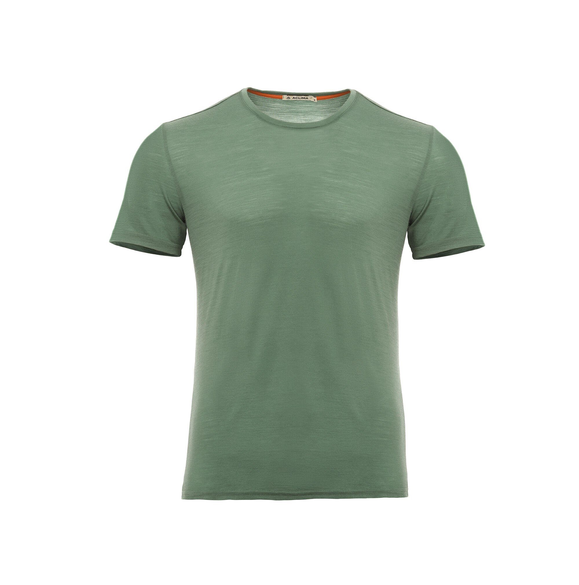 Aclima T-Shirt LightWool t-shirt M's (1-tlg) Dark Ivy