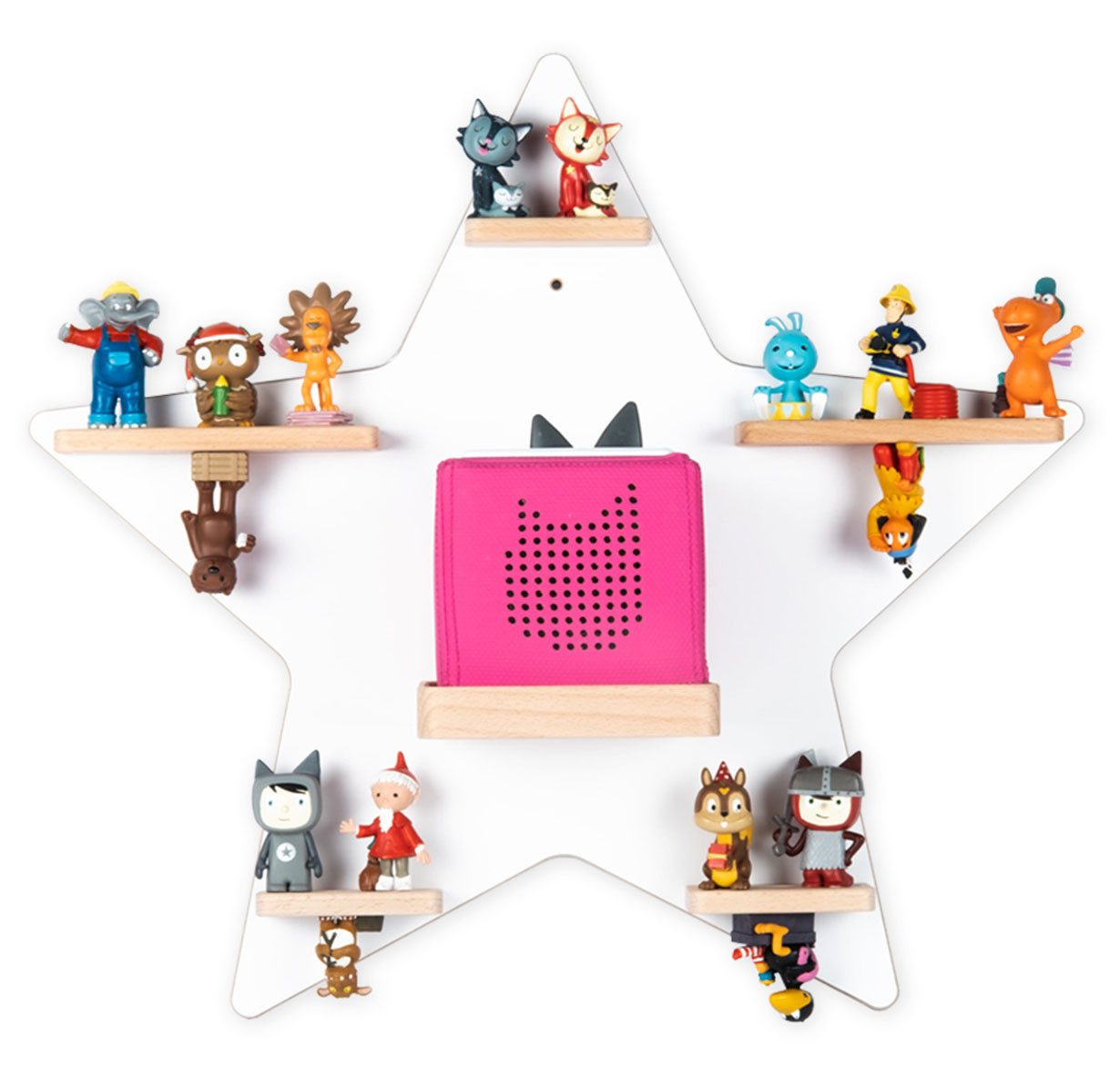 Boarti Wandregal Regal Holz Stern Kinder Toniebox Tonies Figuren günstig online kaufen