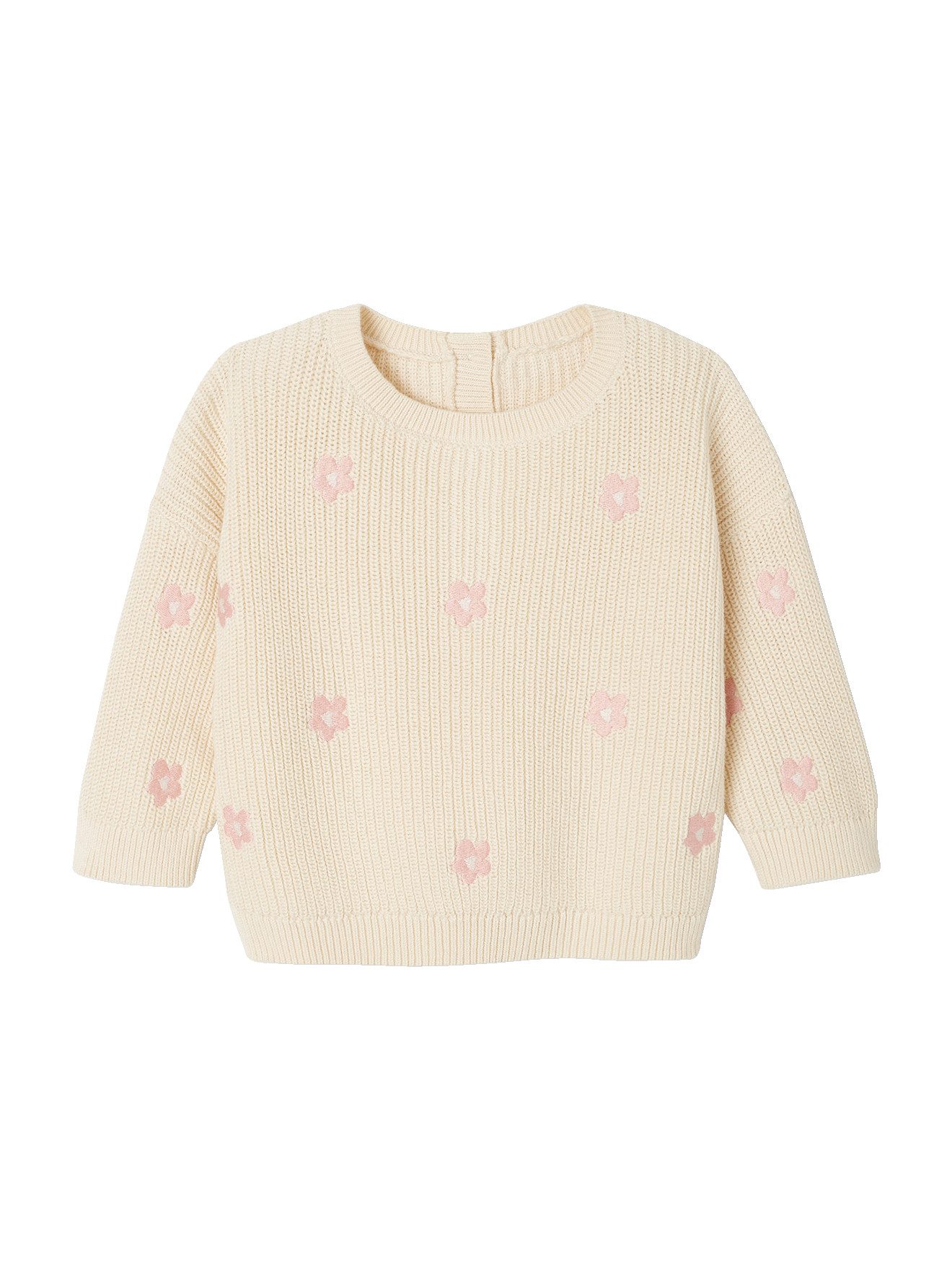 vertbaudet Pullunder Bestickter Baby Pullover