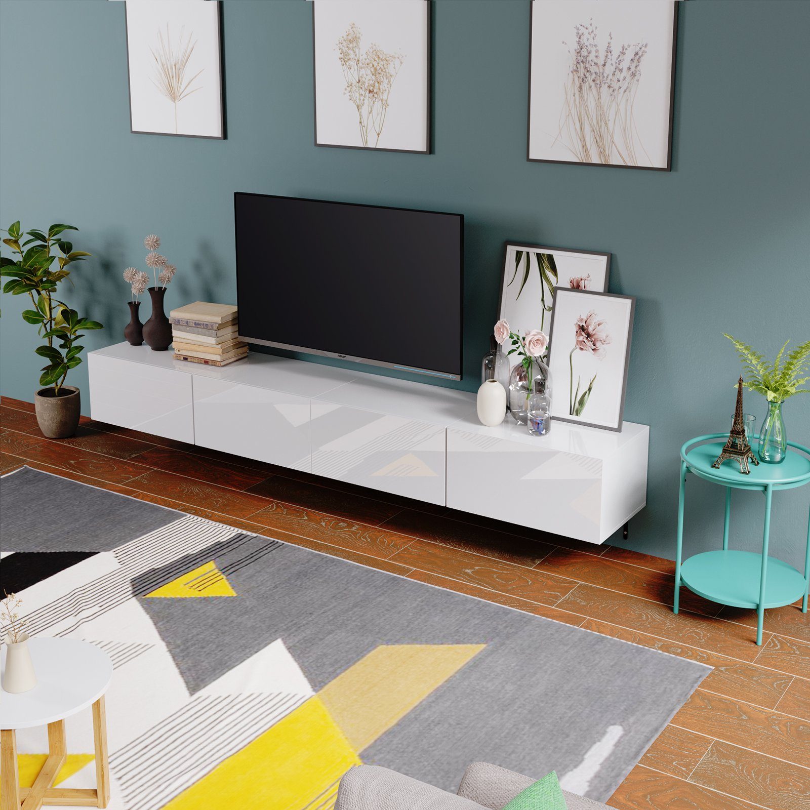 Tv Lowboard Wei 240 Cm