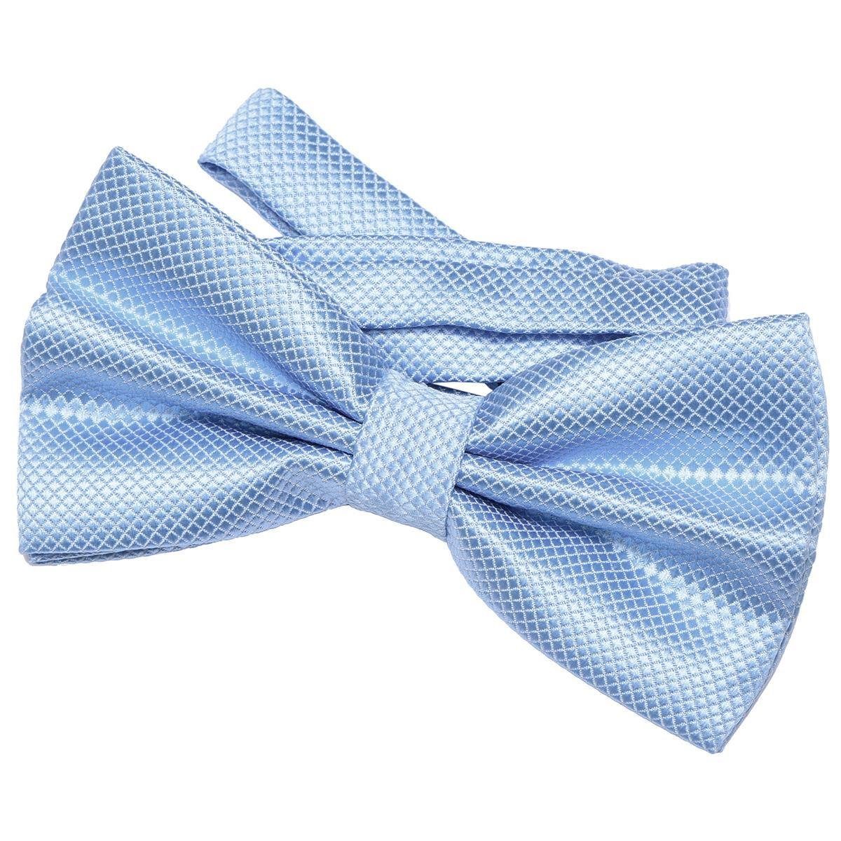 DonDon Fliege DonDon Herren Fliege 12 x 6 cm gebunden (Packung, 1-St., 1x Herrenfliege) bereits gebunden, verstellbar, Seidenlook