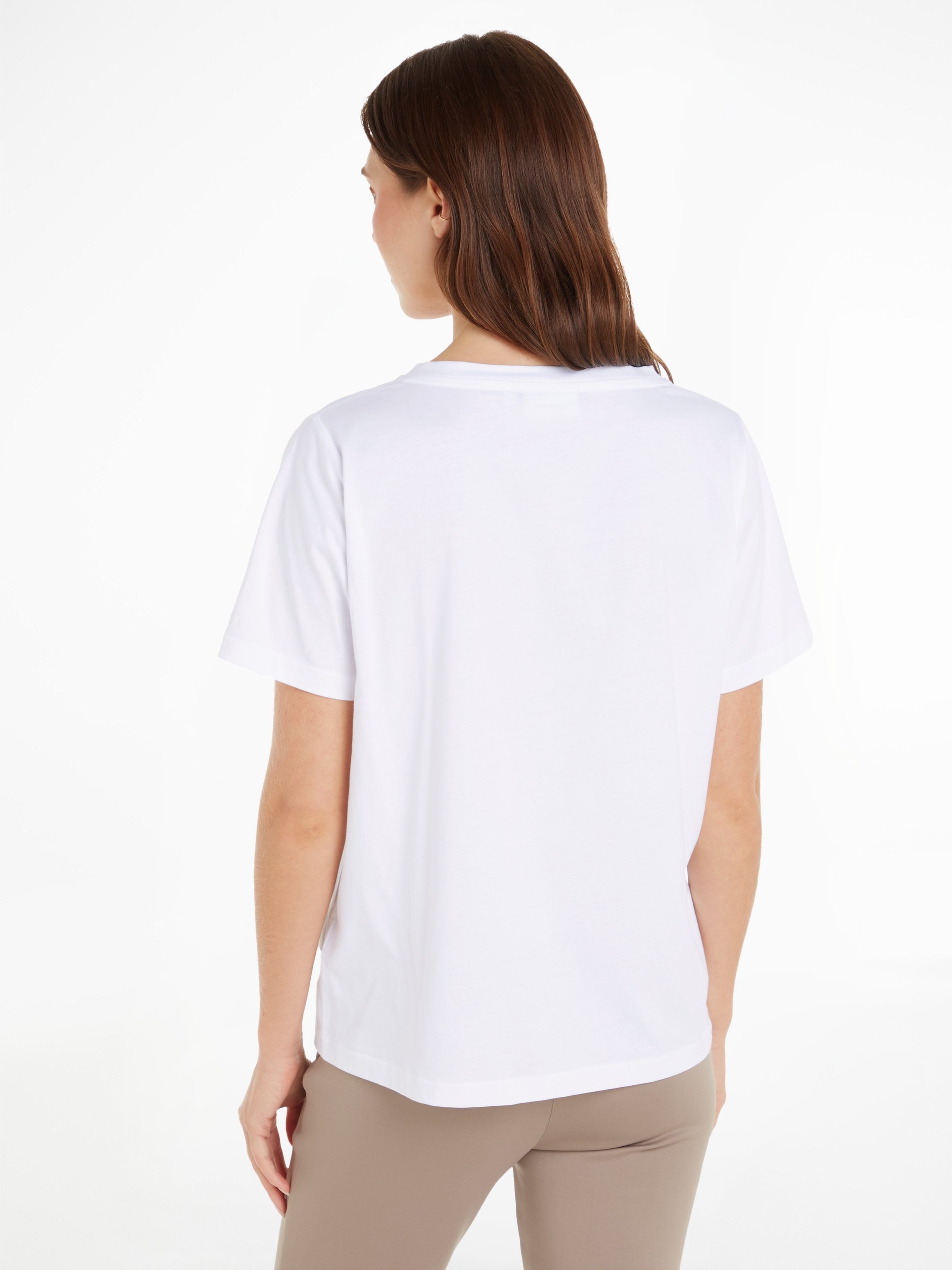 Calvin Klein T-Shirt mit V-Ausschnitt günstig online kaufen