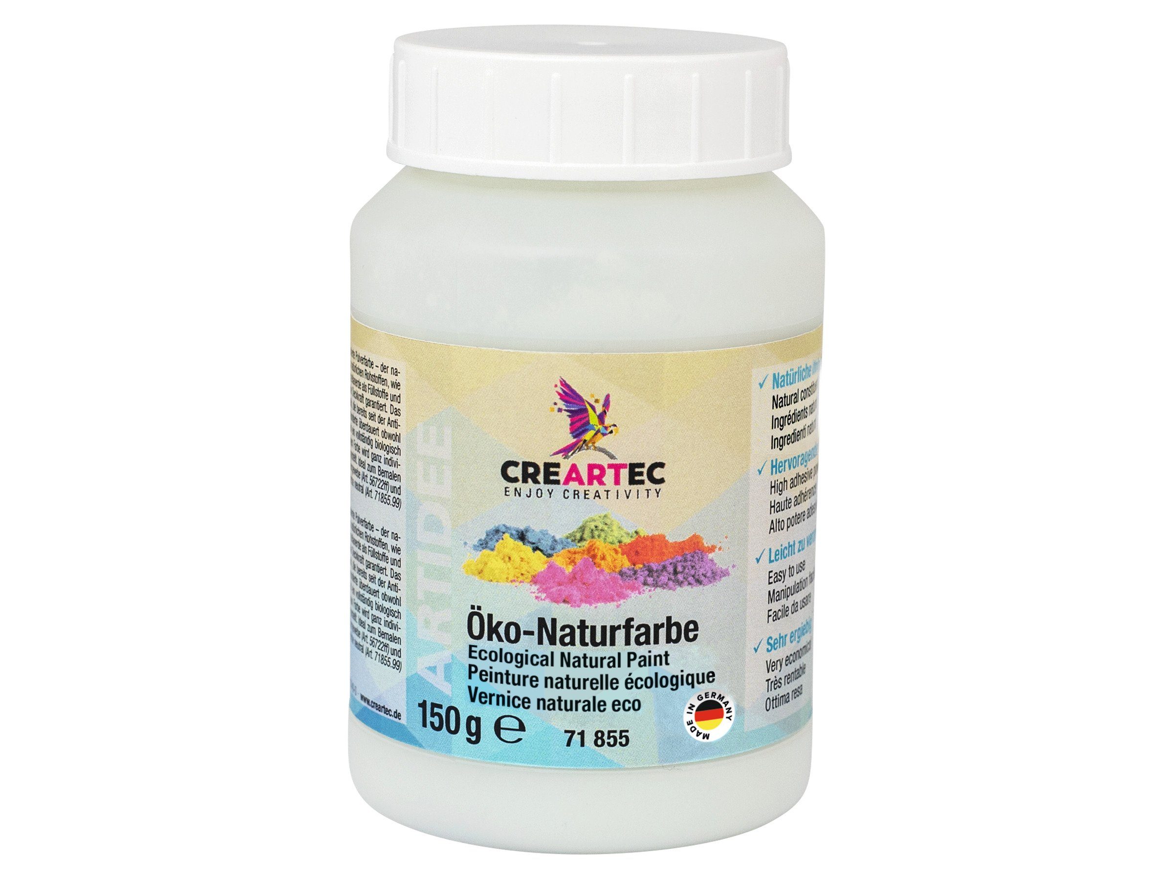 Bastelfarbe Öko-Naturfarbe violett - 150g