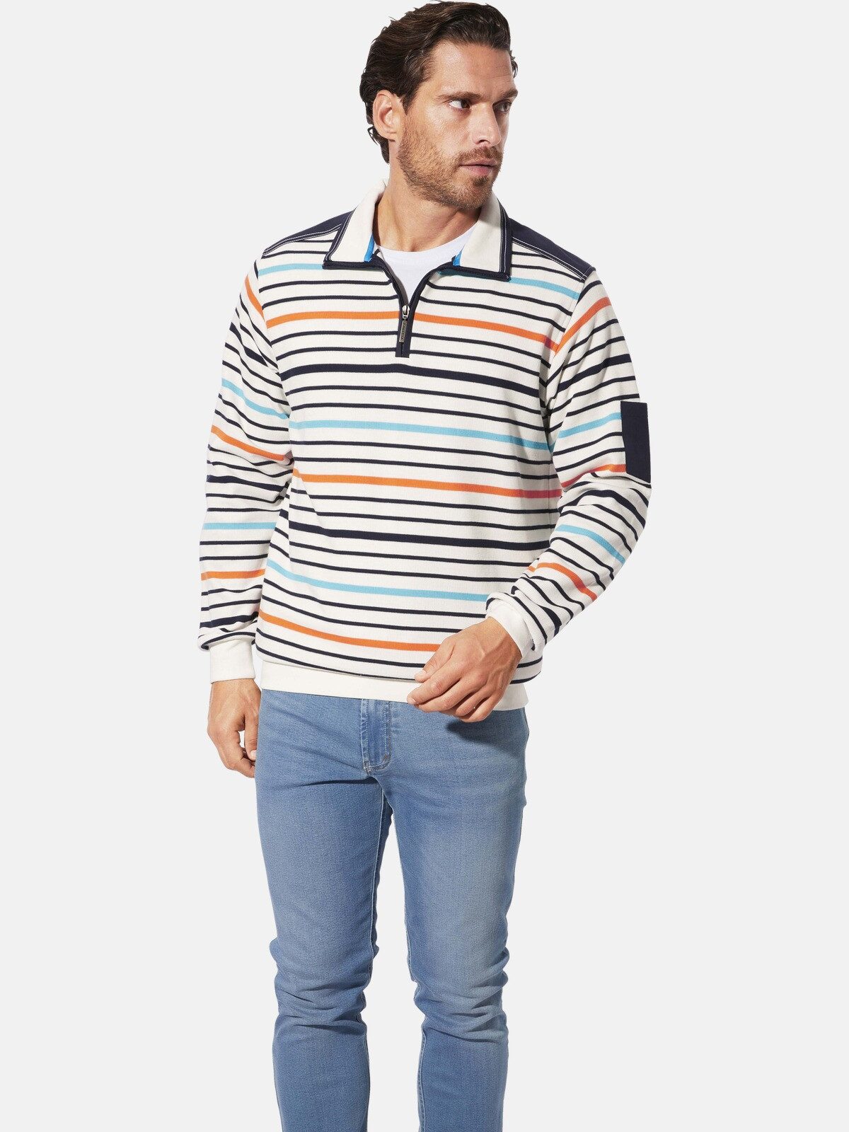 Babista Sweatshirt KORDUN mit modischem Schulterbesatz günstig online kaufen