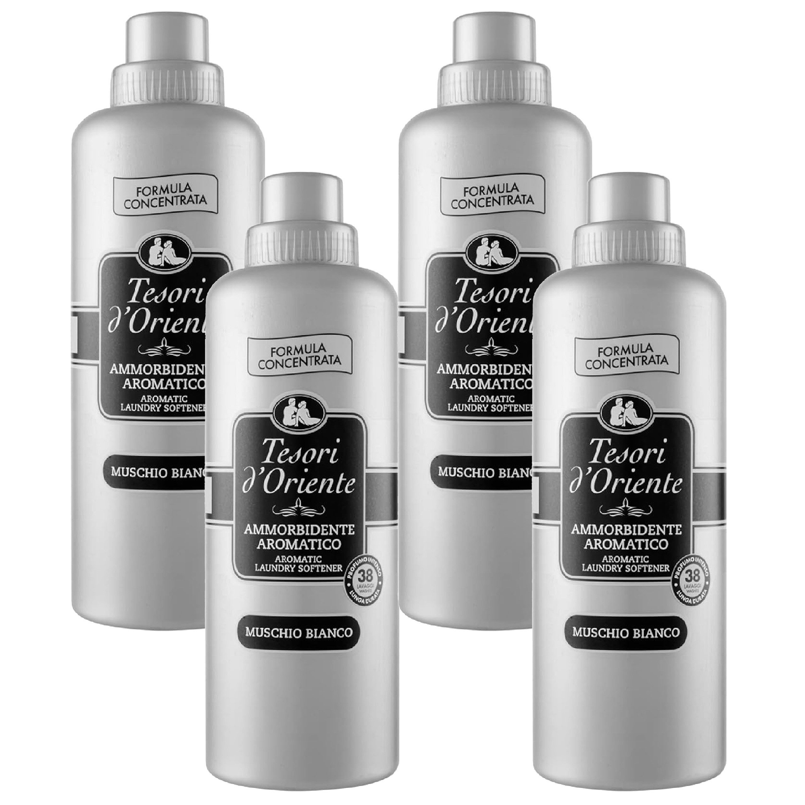 Tesori d´Oriente Tesori d'Oriente Muschio Bianco Wäscheweichspüler Konzentrat, 760 ml Weichspüler (4-St)