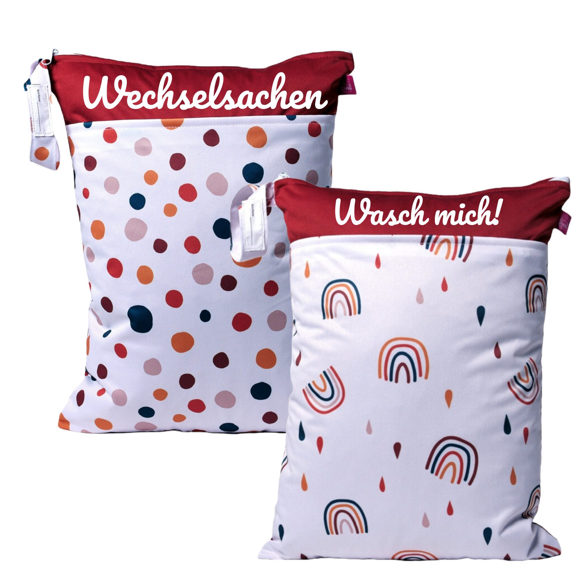 WeBaDa Wäschetasche Wetbag Sets für Wechselsachen (Spar-Set Kids, Wetbag-Set)