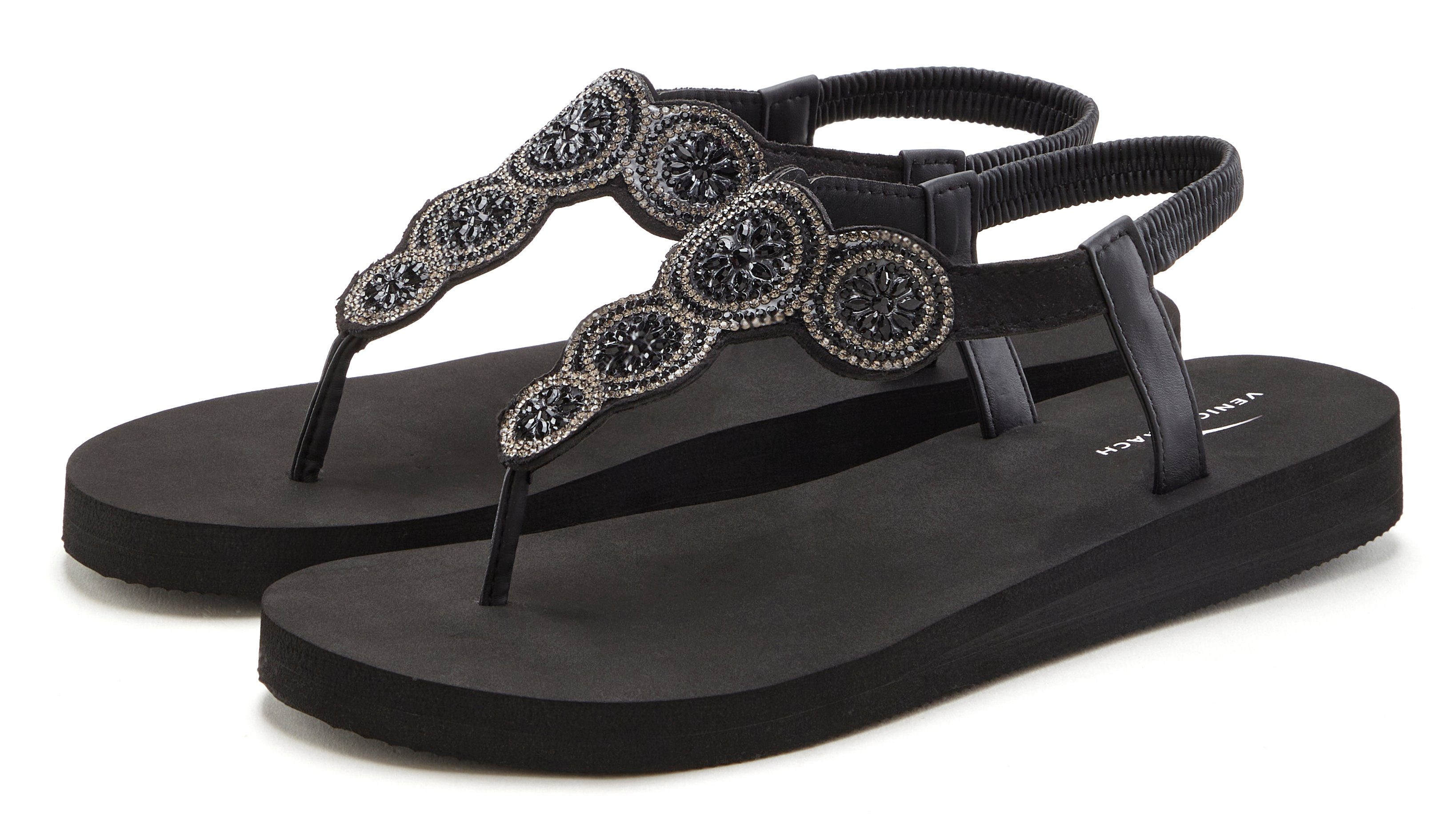 Venice Beach Sandale, Pantolette Badezehentrenner Zehentrenner, Badeschuh u günstig online kaufen