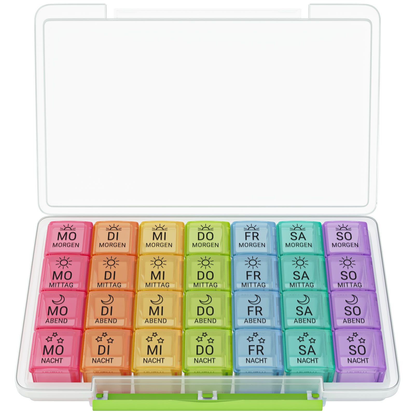 Pillendose Große Tablettenbox für 7 Tage