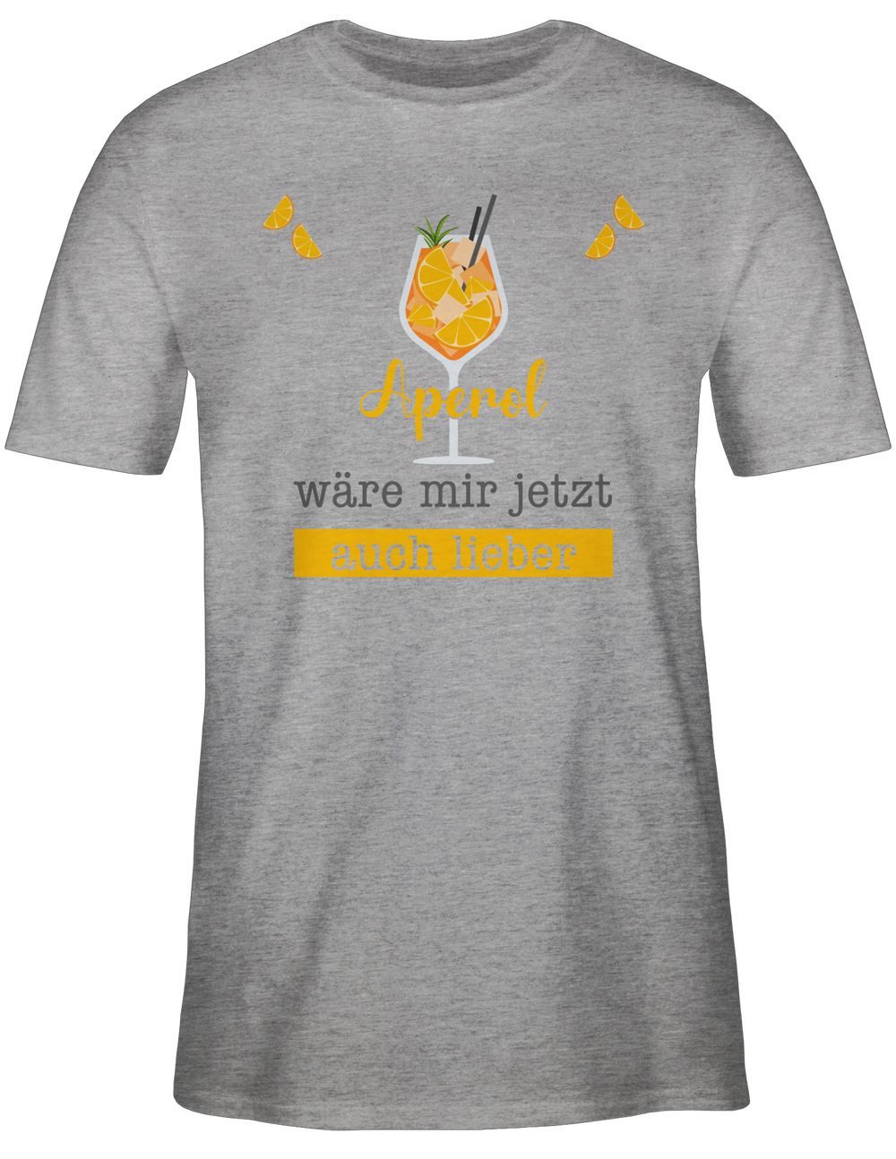 T-Shirt Aperol wäre mir jetzt auch lieber - Aperol Geschenk Lustig
