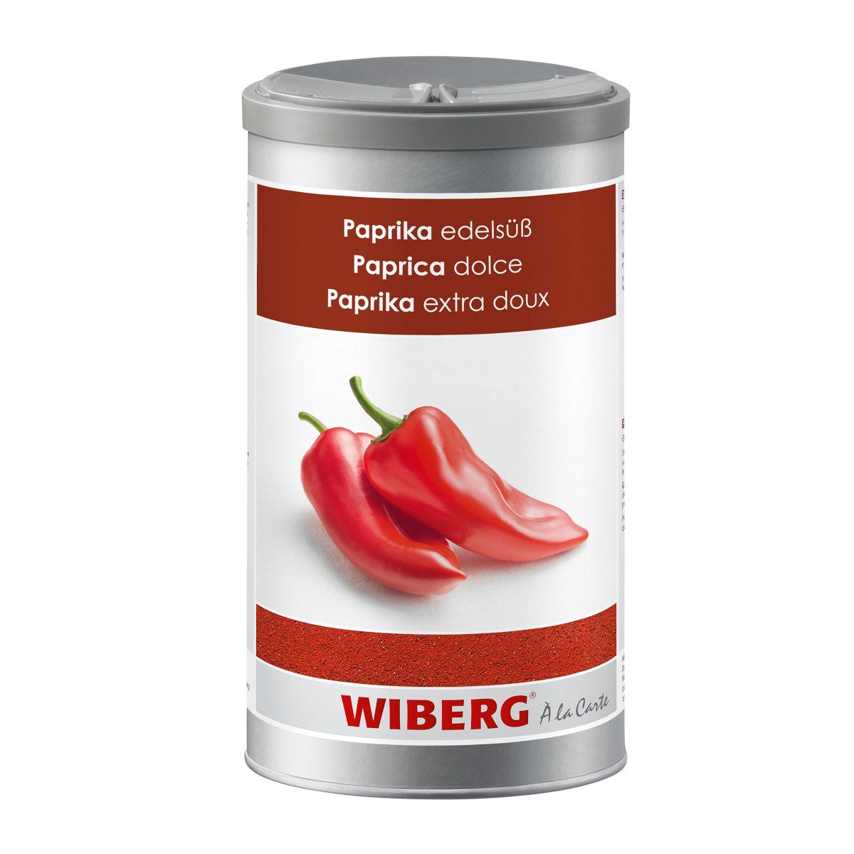 WIBERG Gewürz, Wiberg Paprika edelsüß ausgeprägte authentische Paprikanote 600g