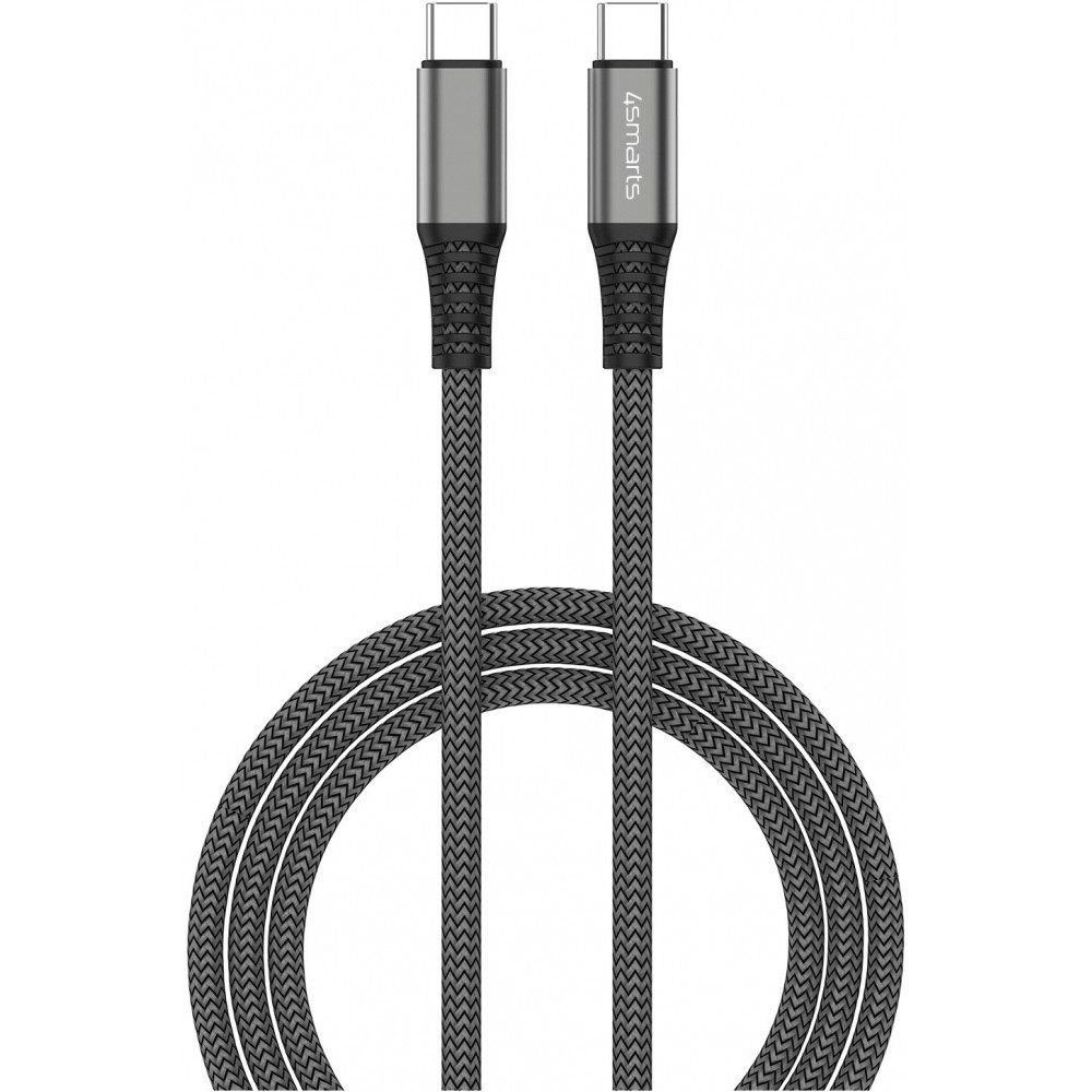 4smarts 4smarts PremiumCord USB-C Kabel 3m schwarz - Kabel Adapter USB Type-C