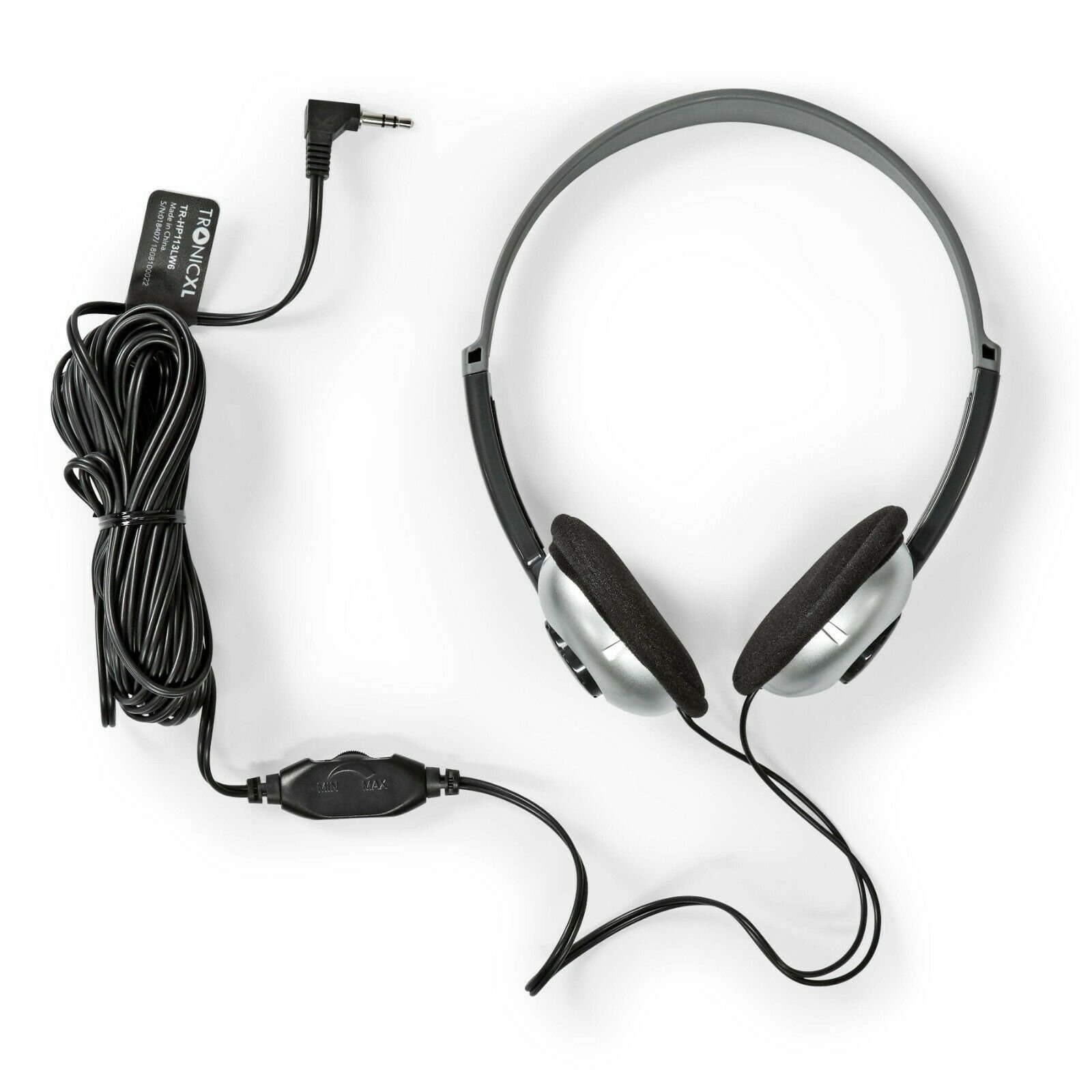 Kabel TronicXL 6m Fernseh 3,5mm TV Klinke lang HiFi-Kopfhörer Kopfbügel langes Kopfhörer