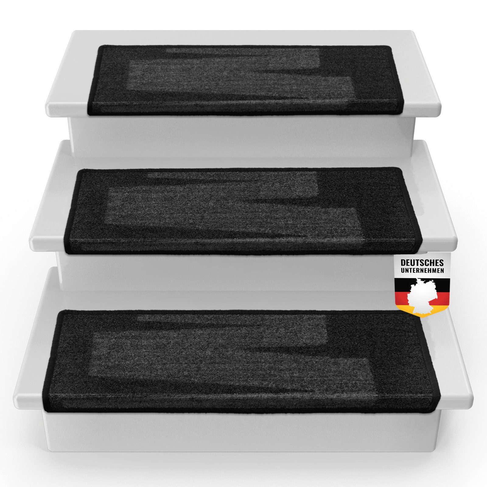 Floordirekt Stufenmatte Via Veneto, Erhältlich in vielen Farben & Größen, Treppenschutz, Rechteckig, Höhe: 8,5 mm
