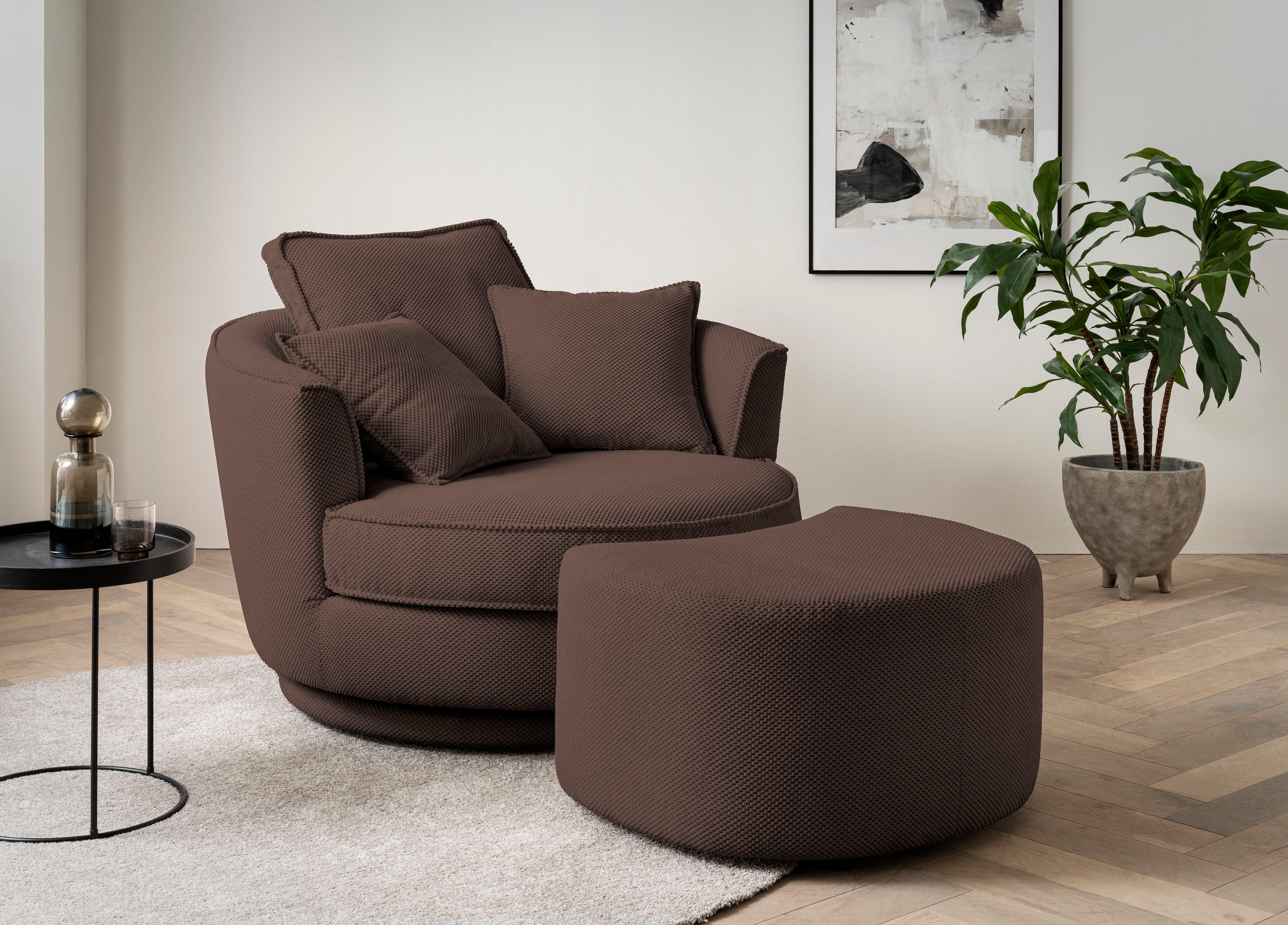 Leonique Drehsessel MAISIE, Love Seat XXL günstig online kaufen