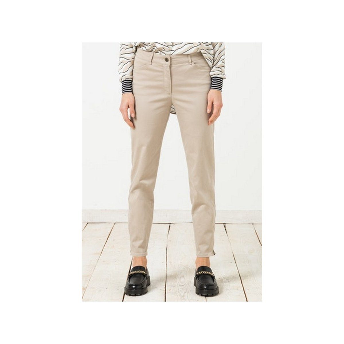 (1-tlg) bianca 5-Pocket-Jeans sand