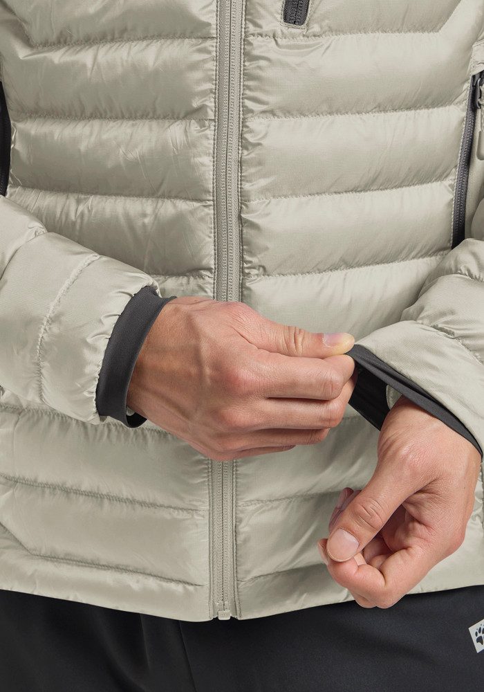 Jack Wolfskin Funktionsjacke ROUTEBURN PRO INS JKT M mit TEXASHIELD PRO RIPSTOP 20D-Gewebe, atmungsaktiv, wasserabweisend – Bild 4 von 5