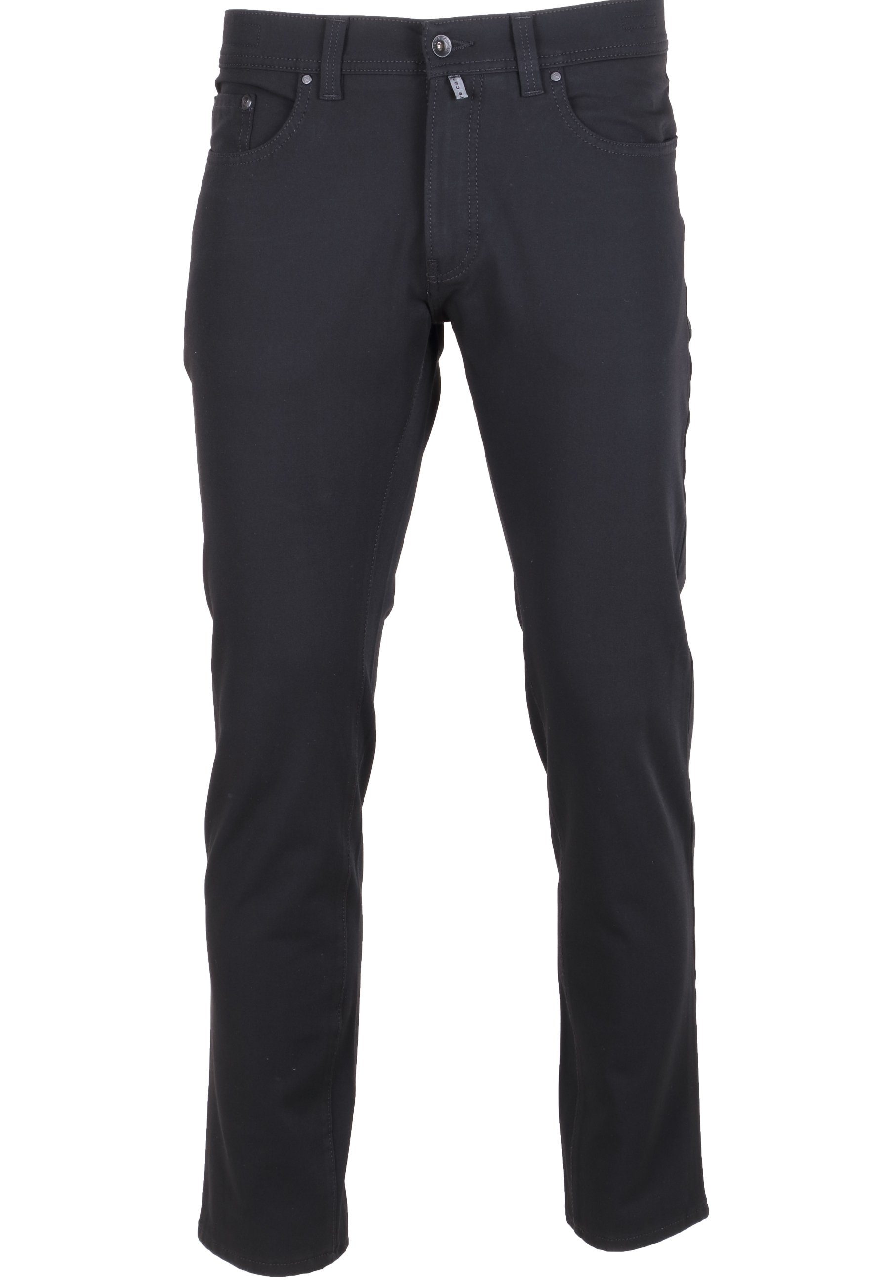 Pierre Cardin 5-Pocket-Hose - schwarz Cardin (1-tlg) Futureflex Herren 5-Pocket Pierre 36/34 Hose