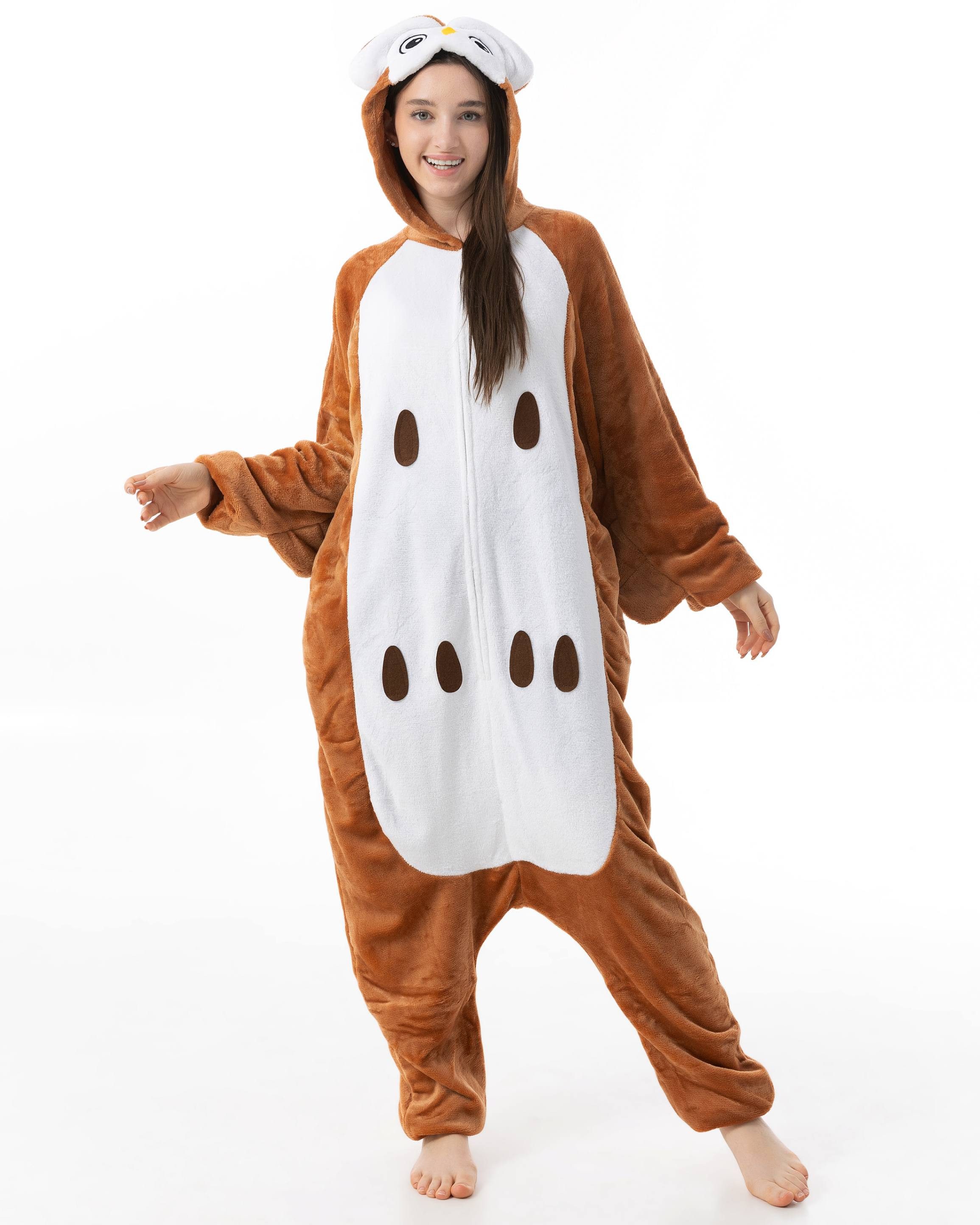 Katara Partyanzug Waldtiere Jumpsuit Kostüm Overall Erwachsene S-XL, Karnev günstig online kaufen