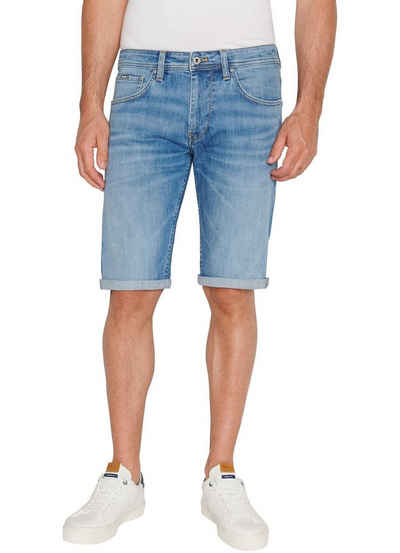 Pepe Jeans Jeansshorts STRAIGHT SHORT mit Stretch