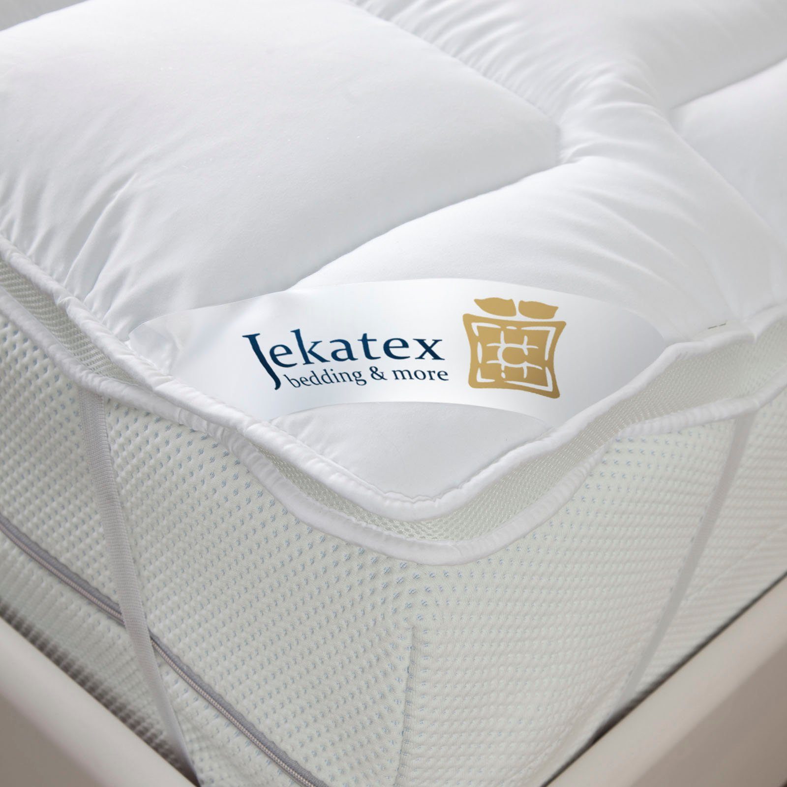 Matratzenauflage Duo Premium 5 Sterne Jekatex, allergikerfreundlicher Topper, verschiedene Größen – Bild 5 von 5