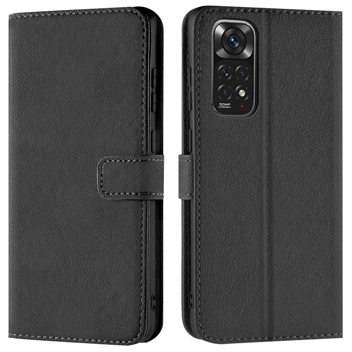 CoolGadget Handyhülle Book Case Handy Tasche für Xiaomi Redmi Note 11 / 11S 6,43 Zoll, Hülle Klapphülle Flip Cover Redmi Note 11 / 11S Schutzhülle stoßfest