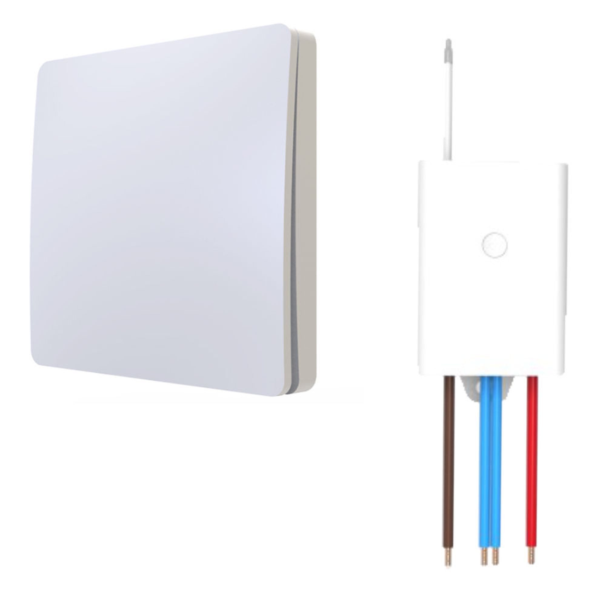 kalb Schalter Funkschalter LED Beleuchtung 230V Taster Drahtlos Batterielos