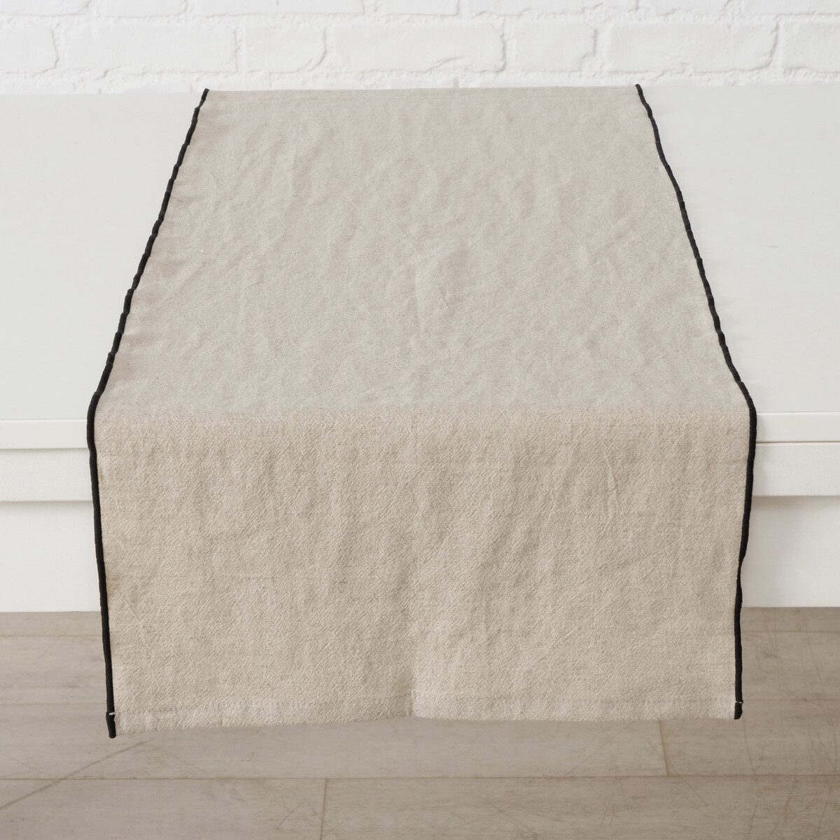 BOLTZE GRUPPE Tischdecke Dekorativer Läufer mit Borte JANEA, 40 x 140 cm (Tischdecken 1-tlg) – Bild 2 von 3