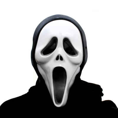 Goods+Gadgets Kostüm Scream Maske, Horror Halloween Maske