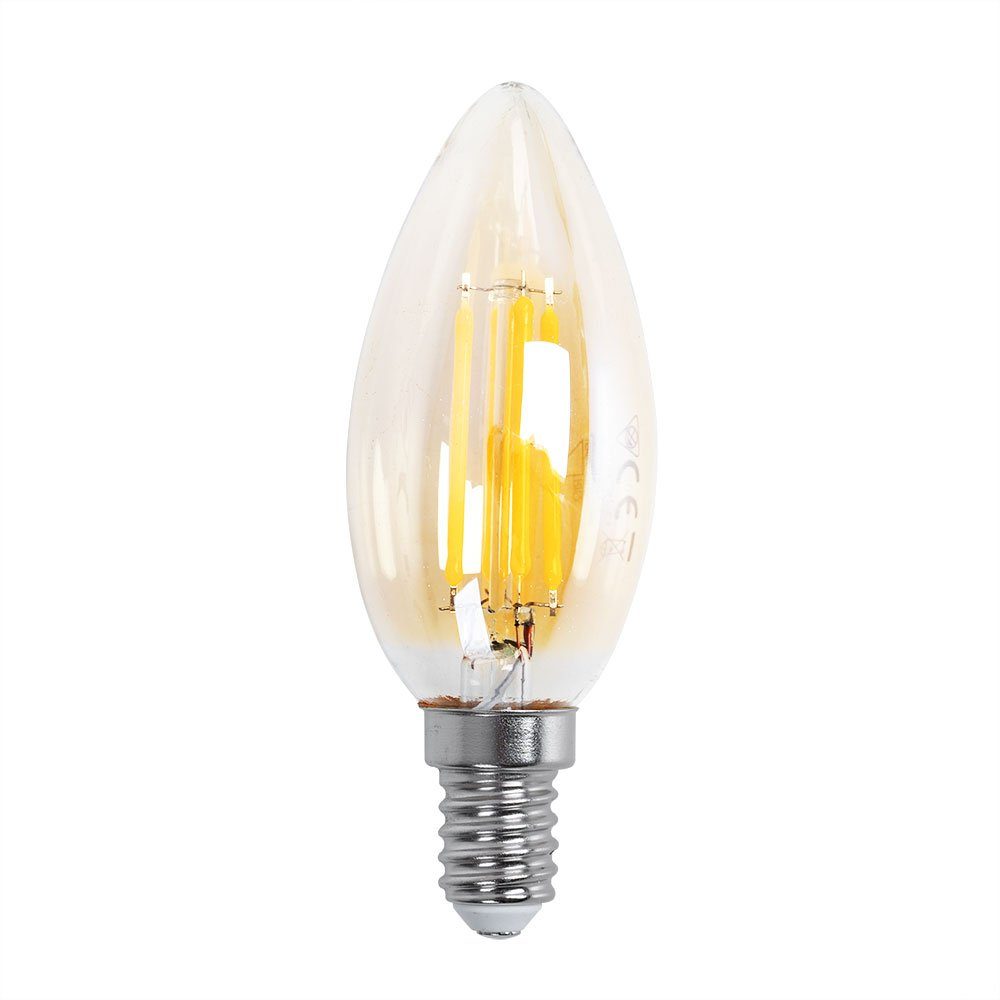 TRIO LED-Leuchtmittel, LED-Glas-Filament-LME14,4W,280Lm, 2700 K