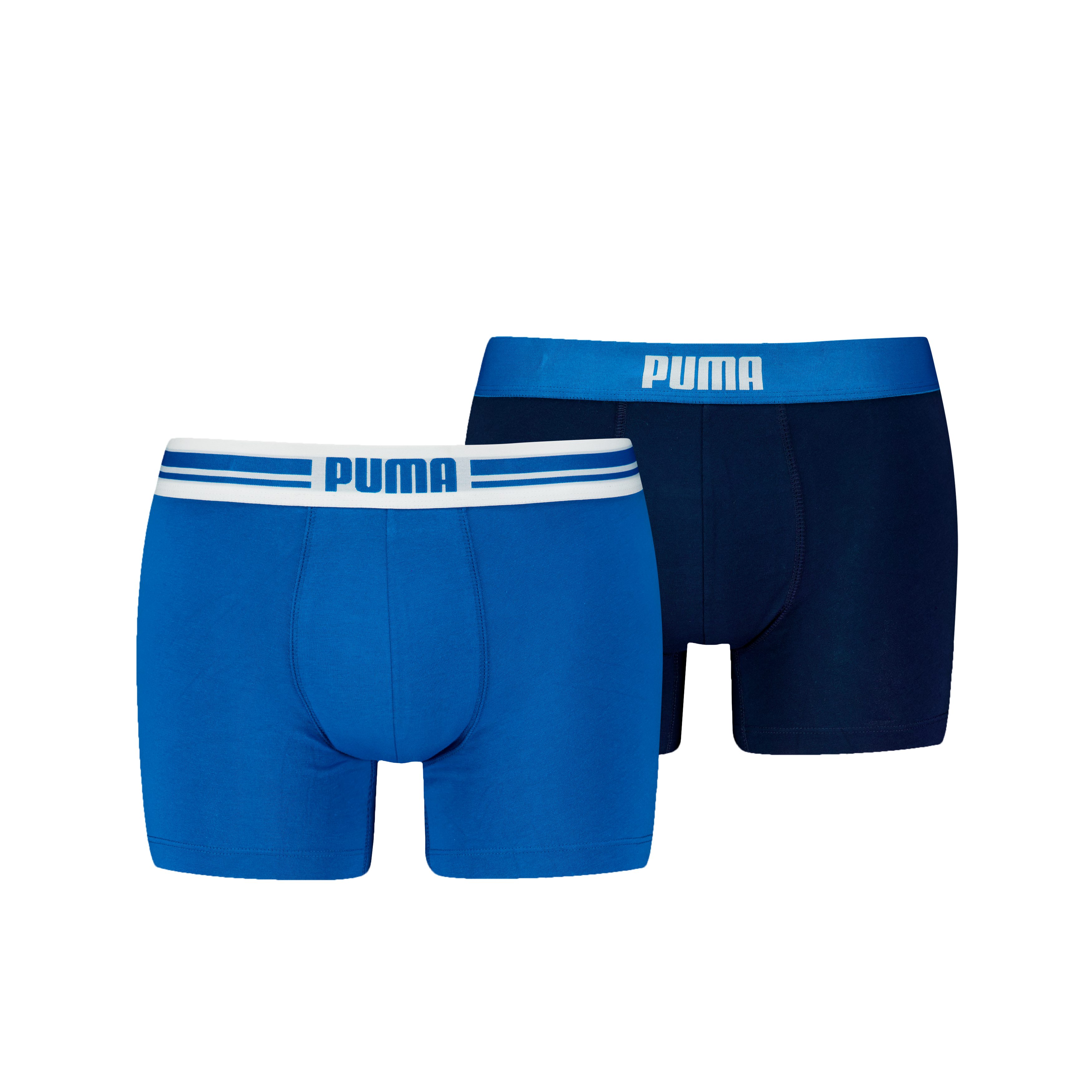 PUMA Boxershorts PUMA MEN EVERYDAY PLACED LOGO BOXERS 2P (2er Pack) mit Logo Webbund