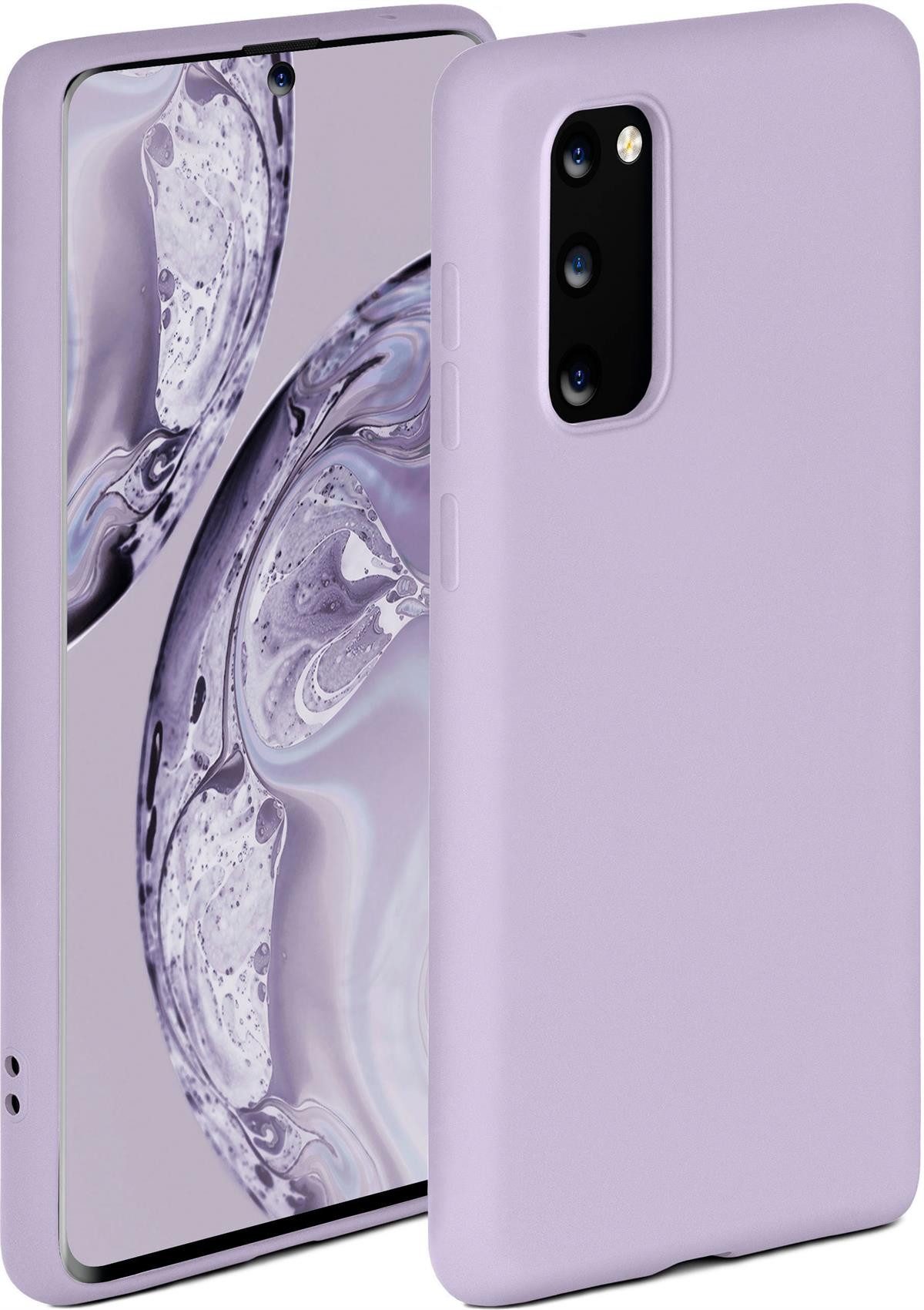 ONEFLOW Handyhülle ONEFLOW® Soft Case für Samsung Galaxy S20, Hülle aus Silikon, Back Cover mit Kameraschutz, weiche Silikonhülle