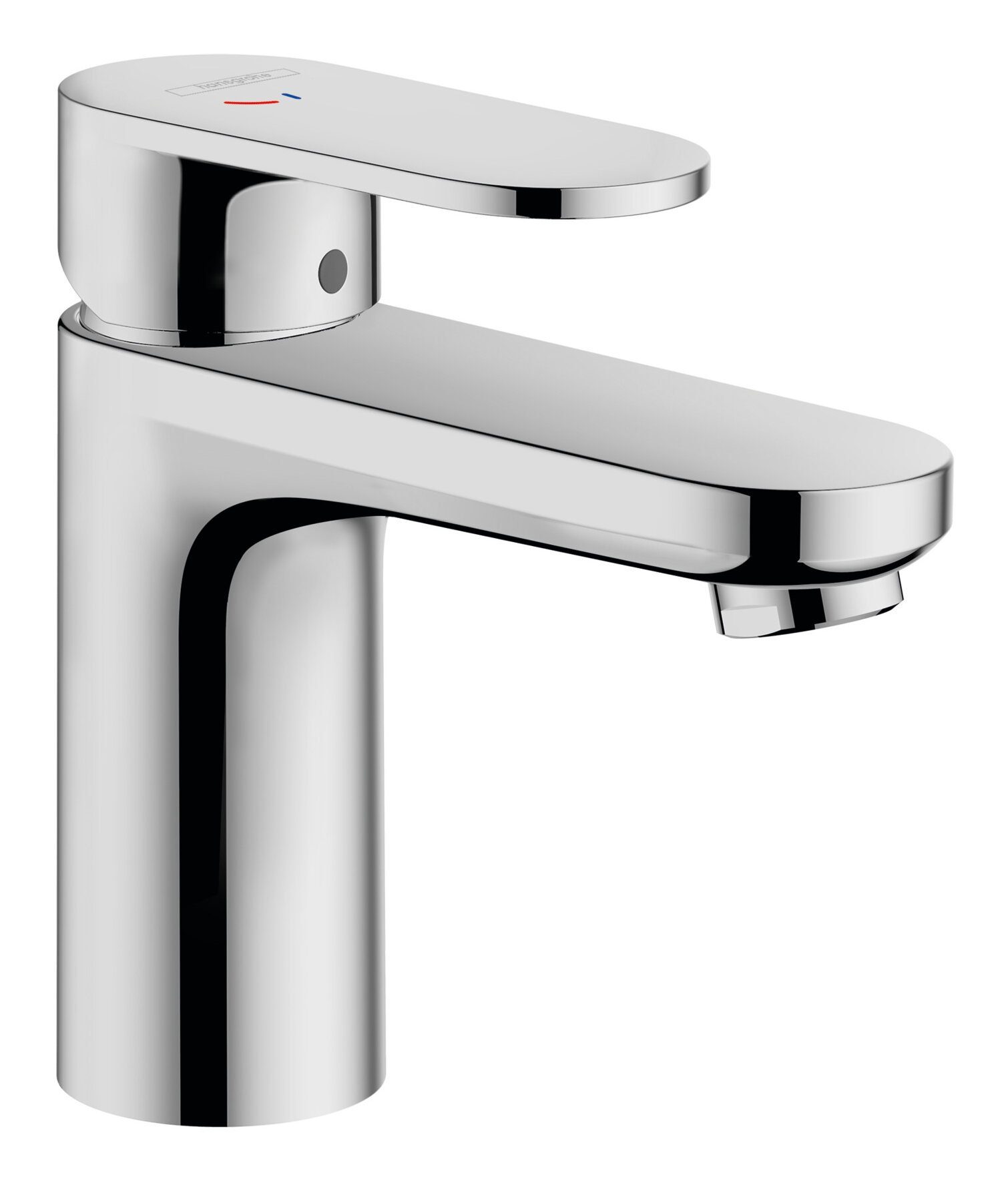 hansgrohe Waschtischarmatur Vernis Blend 70 CoolStart mit Zugstangen-Ablaufgarnitur Ausladung
