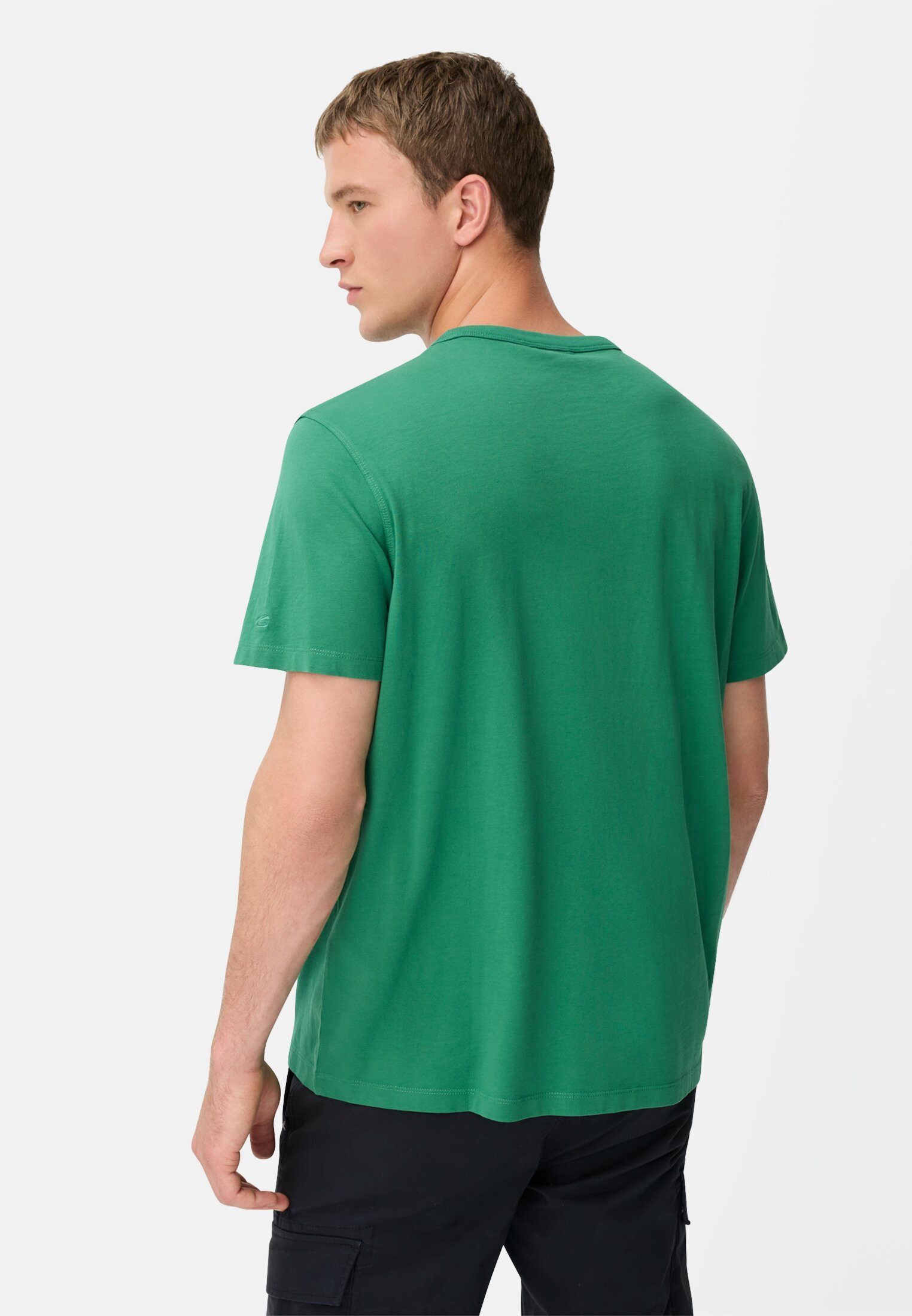 camel active Print-Shirt mit Rundhalsausschnitt Kurzarm günstig online kaufen