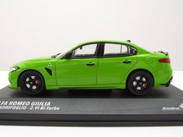 Solido Modellauto Alfa Romeo Giulia Quadrifoglio 2020 grün Modellauto 1:43 Solido, Maßstab 1:43