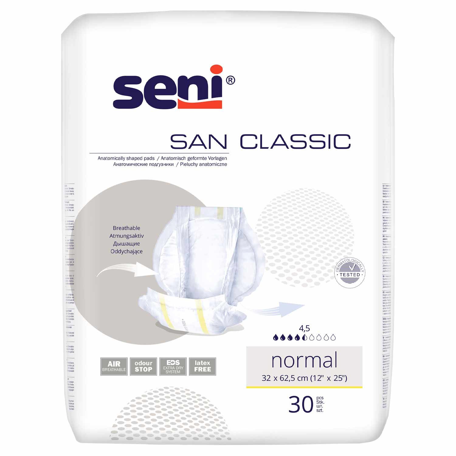 TZMO Deutschland GmbH Inkontinenzboxer Seni San Classic / Vorgänger: Seni San Basic - Normal - Level 2