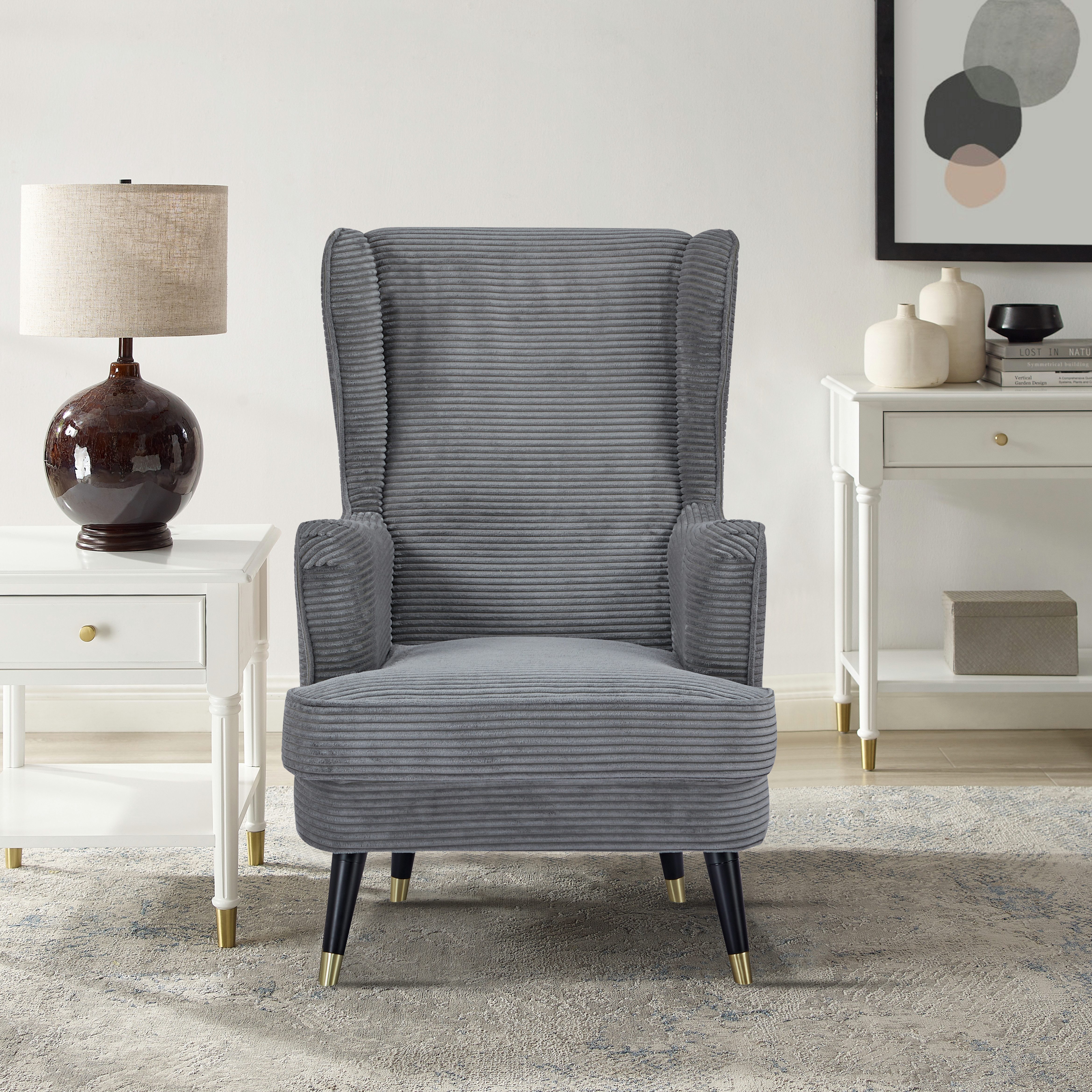 Home affaire Ohrensessel ZILLER, TV-Sessel, frei im Raum stellbar, in Cord günstig online kaufen