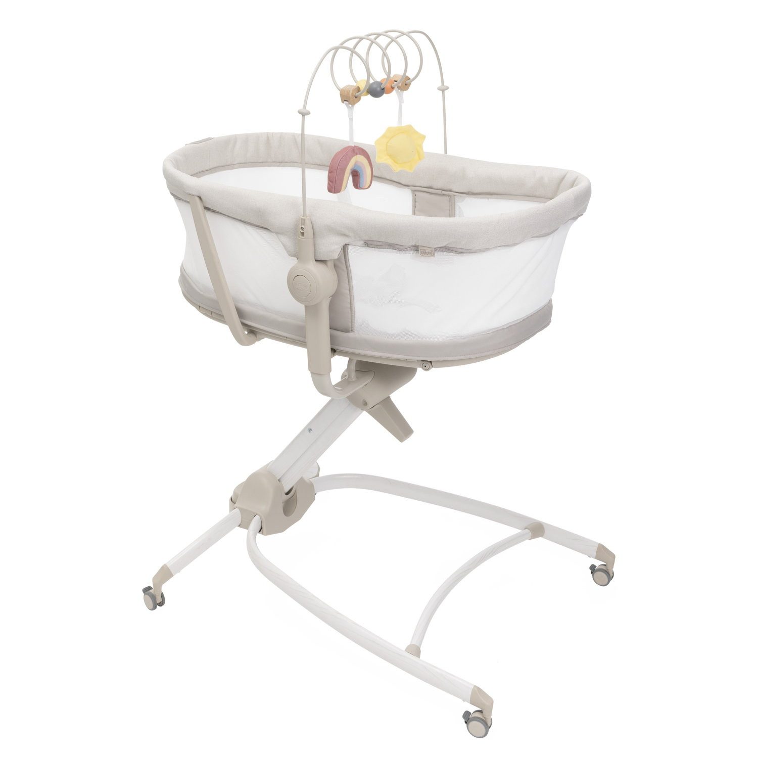 Chicco Kombihochstuhl Baby Hug Armonia, Stubenwagen, Liegesessel, Hochstuhl und erster Stuhl in Einem!